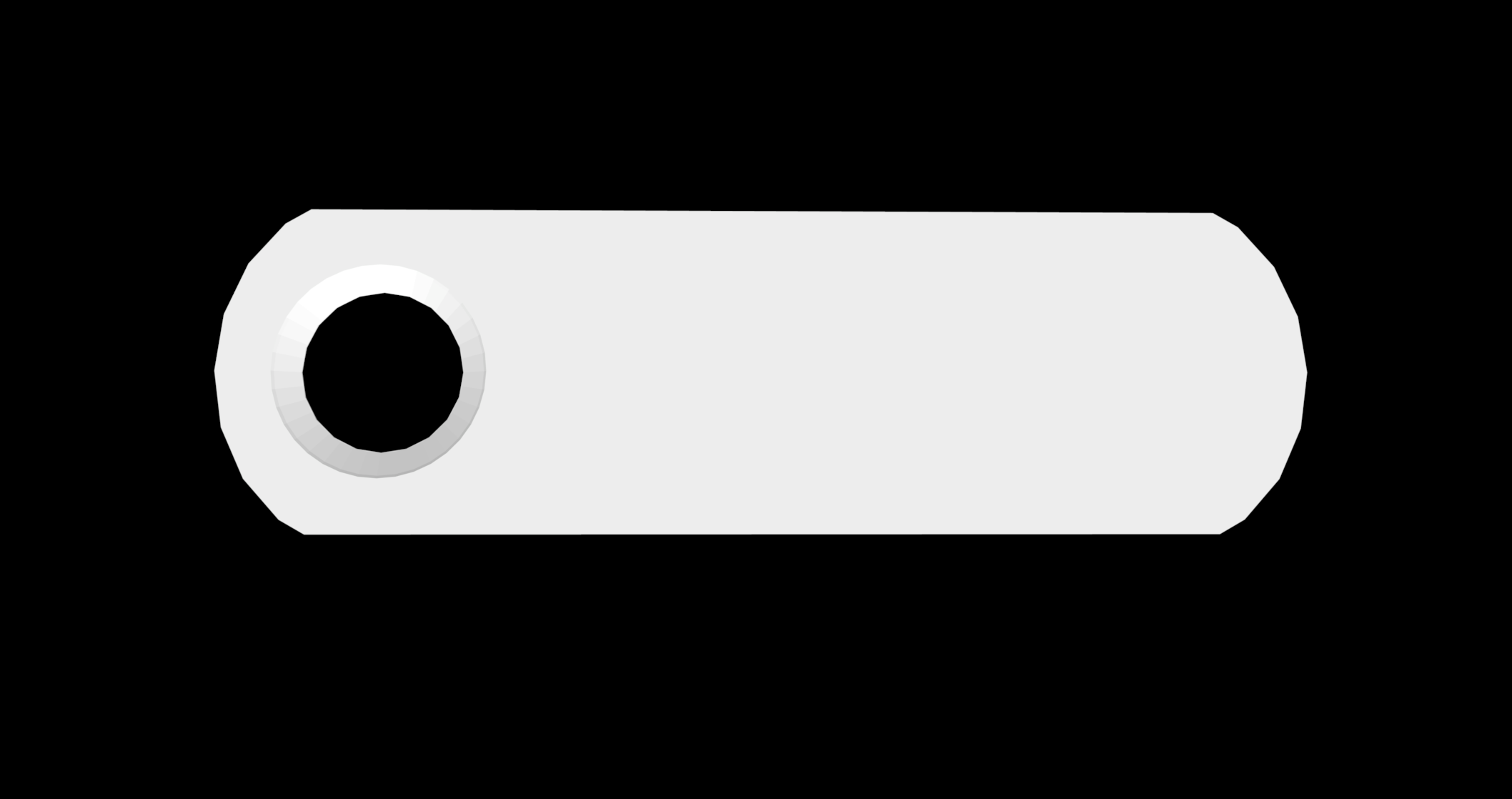 Blank keychain Template