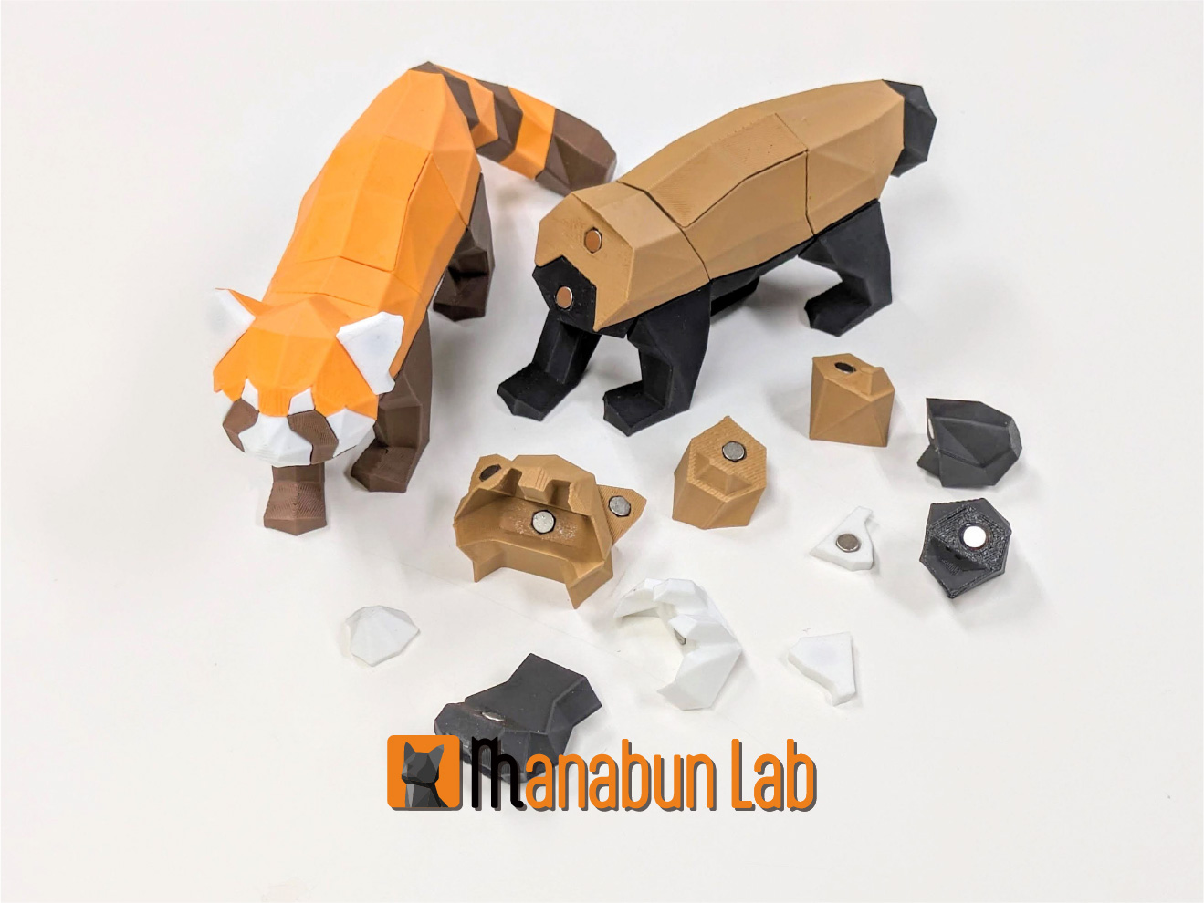Low Poly Red Panda Puzzle — miniatura 4