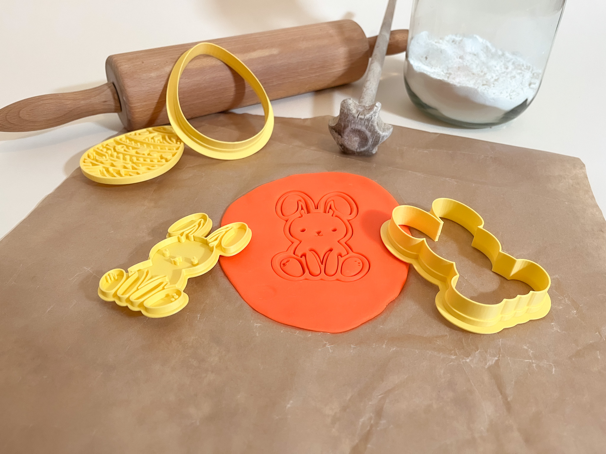 Easter bunny cookie cutter by Made by Printing | Download free STL ...