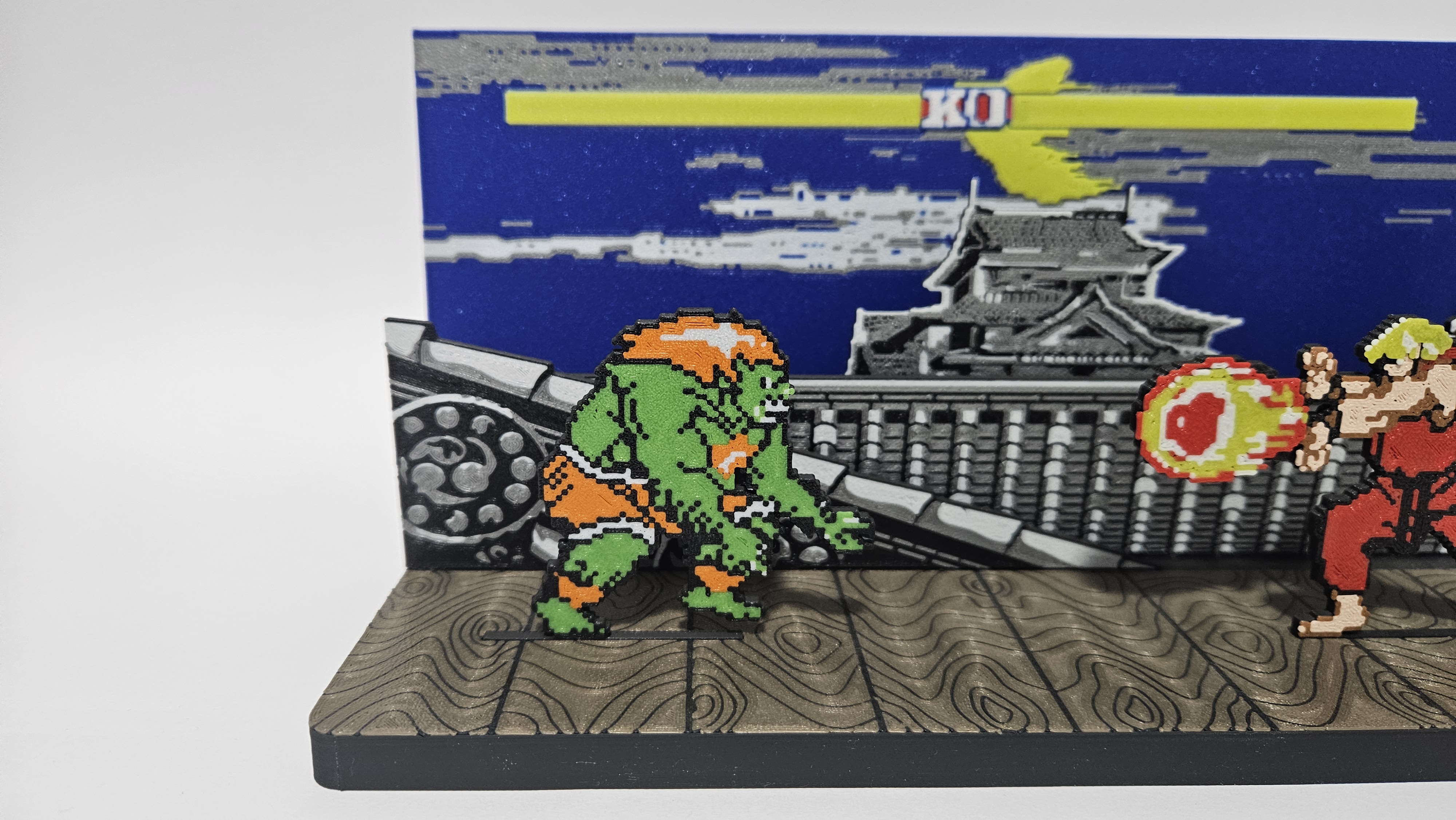 Blanka SF2- Classic Edition (Diorama & Keychain)