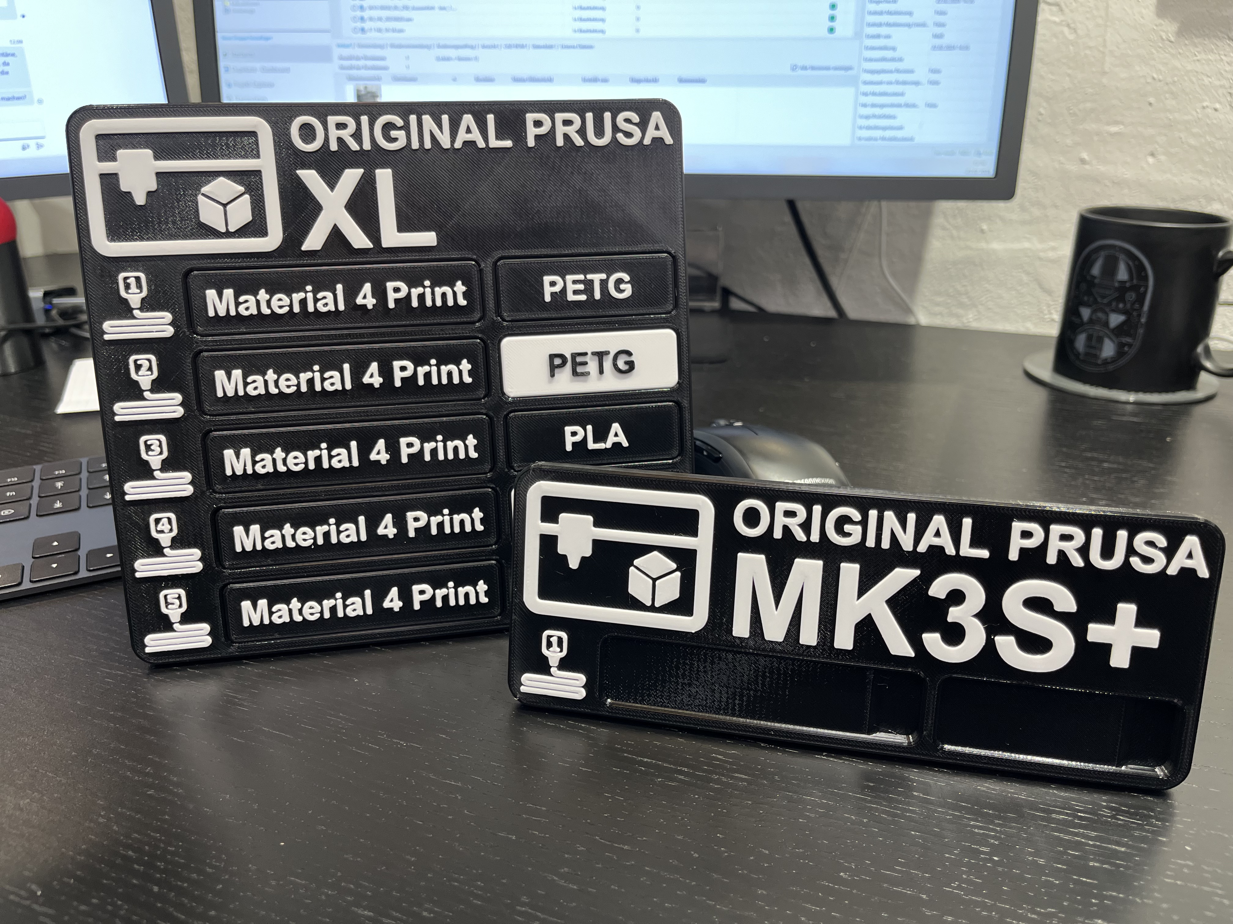 Miniatura 2 do modelo 3D Printer Cofiguration Indicator