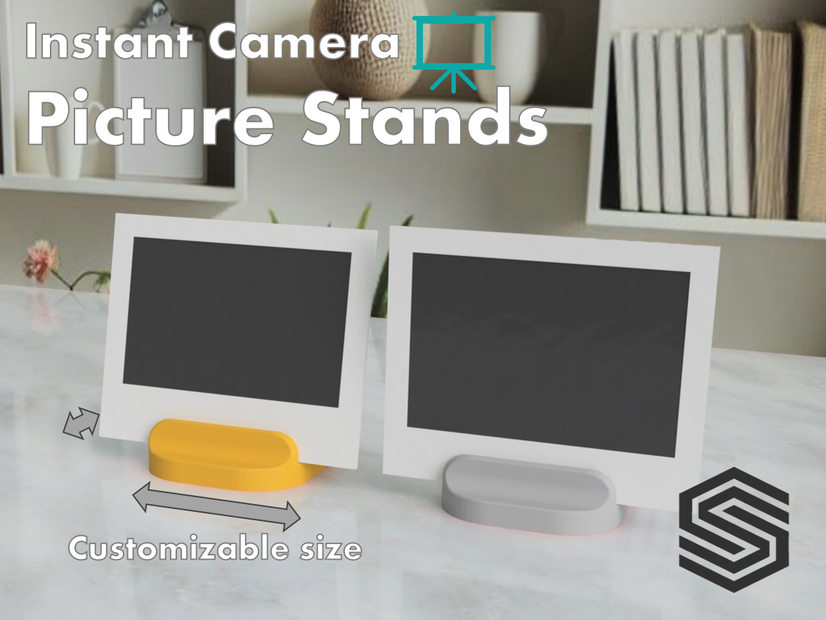 Instant Camera Picture Holders - customizable by UniversalMaker ...