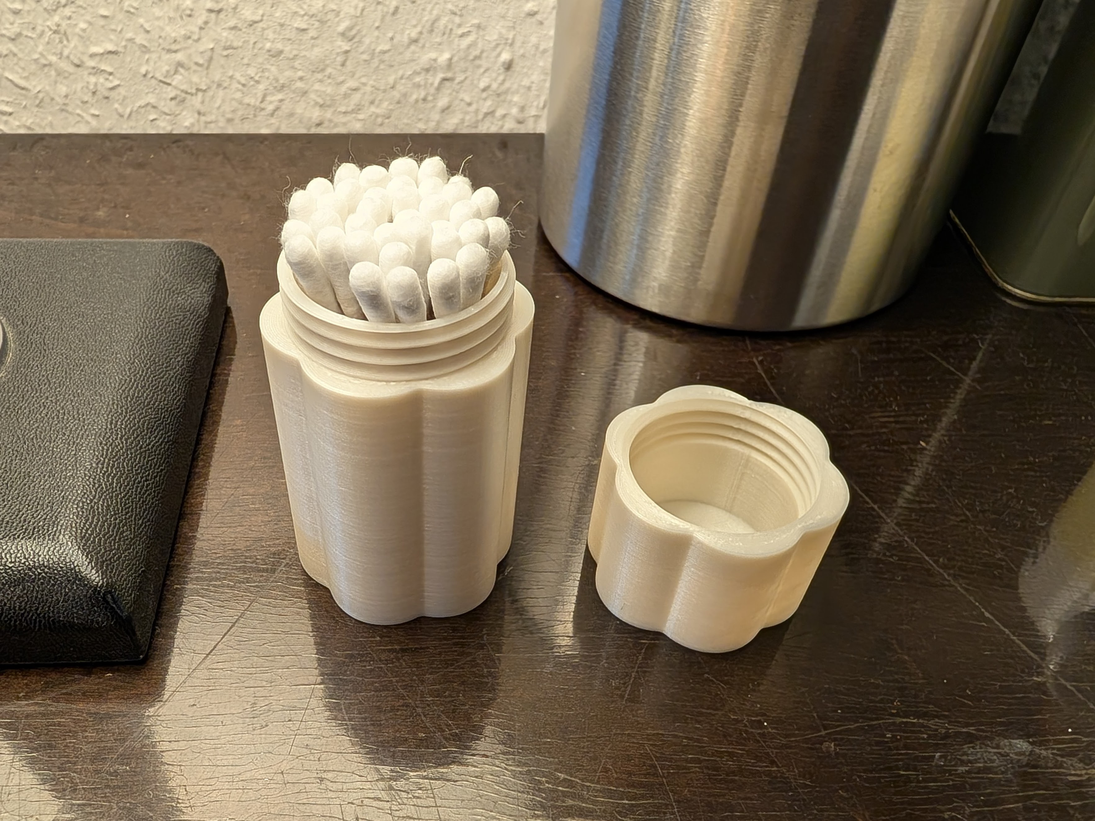 Cotton Swabs Travel-Box - Wattestäbchen-Reisedose