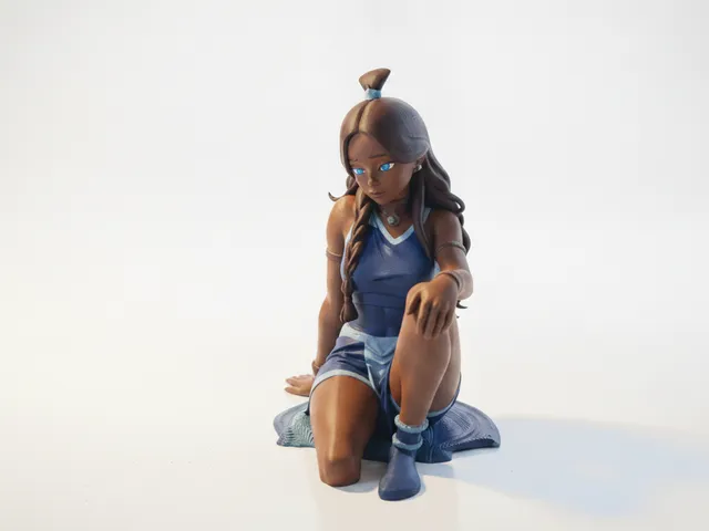 Kitara Figurine Anime Character 3D Printable