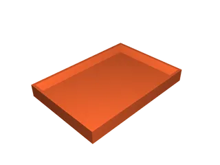 Simple Flat Box by DeastinY | Download free STL model | Printables.com