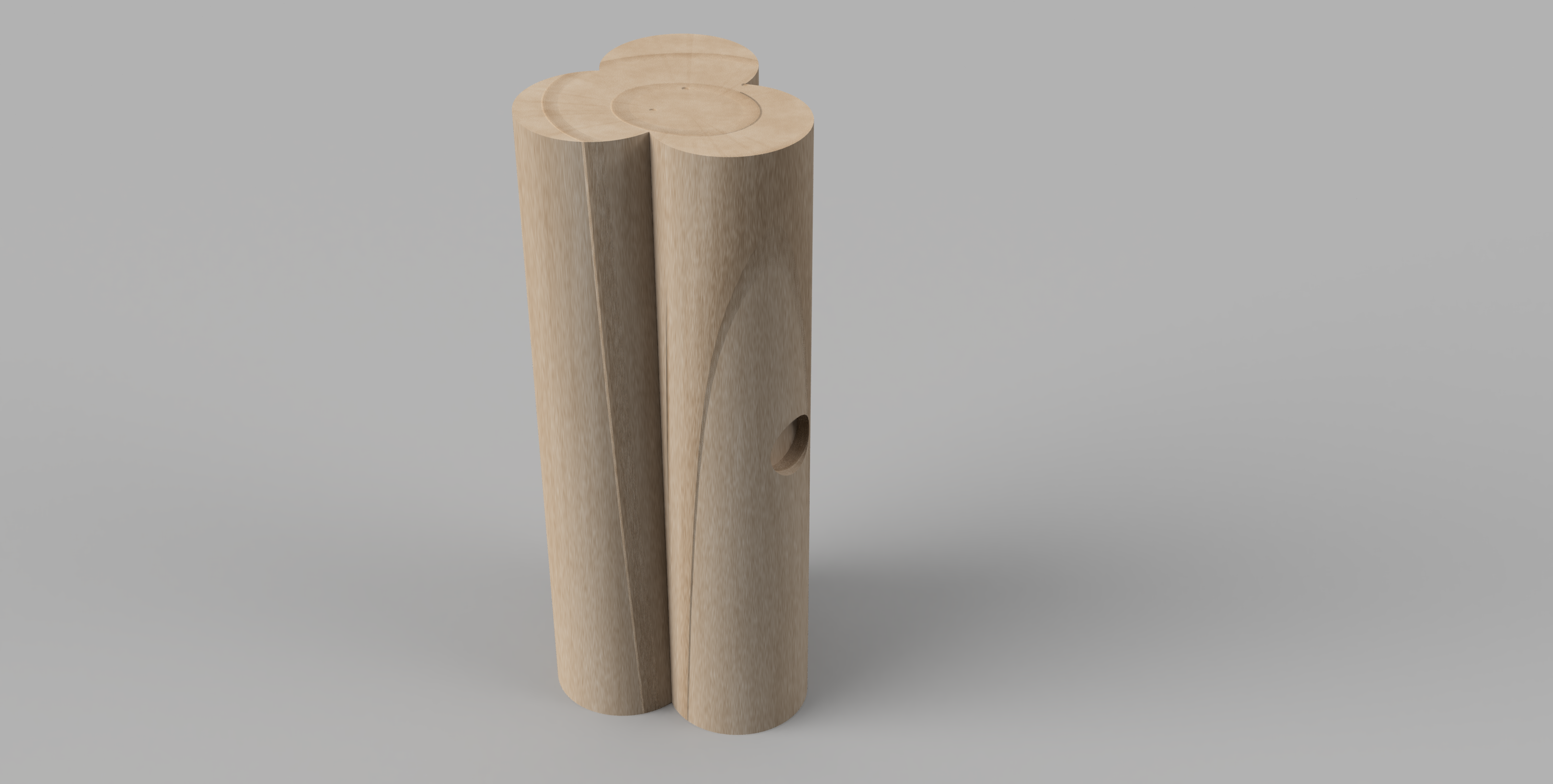 Wood Log Toy With Magnet