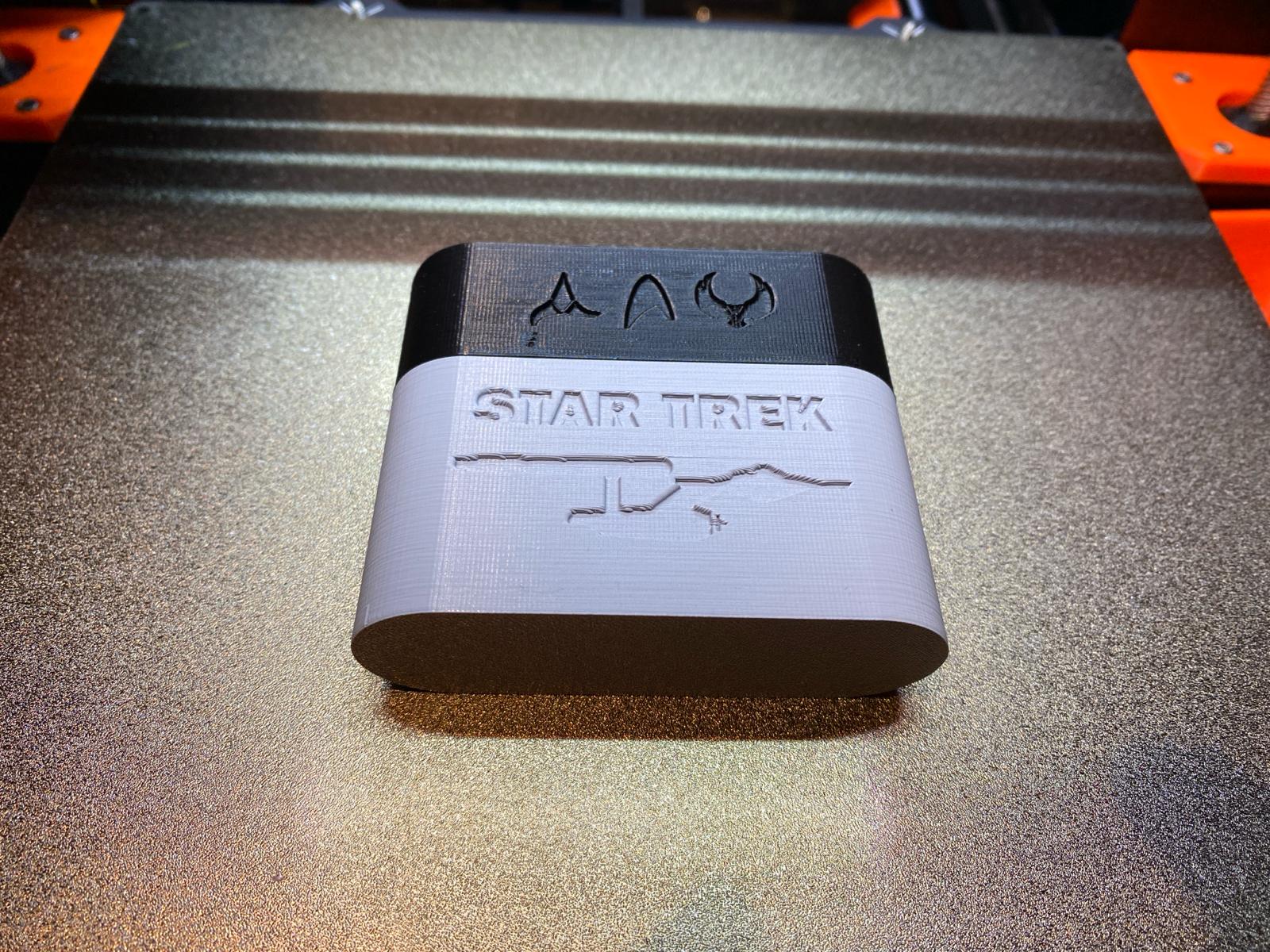 18650 Battery Case Star Trek inspired
