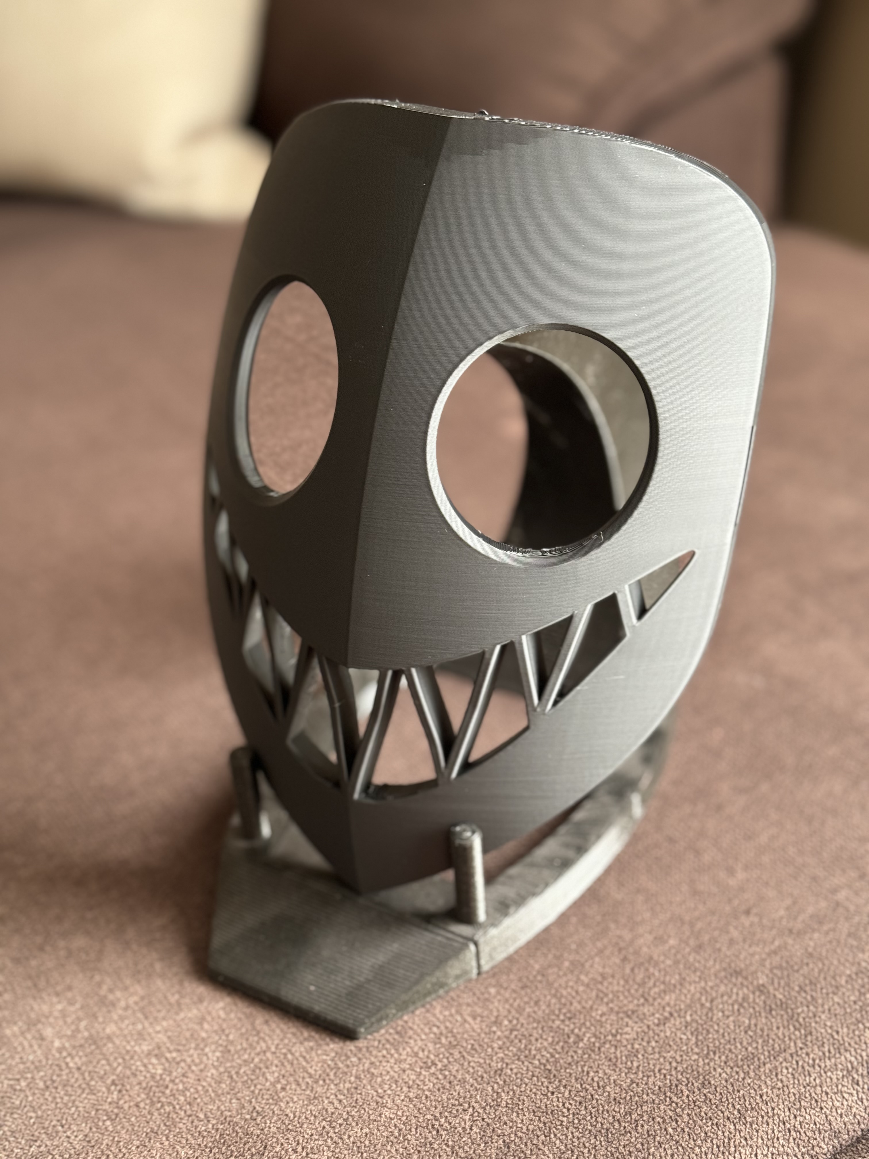 Alastor Expression Mask (Hazbin Hotel Inspired) by DeMamba Prints |  Download free STL model | Printables.com