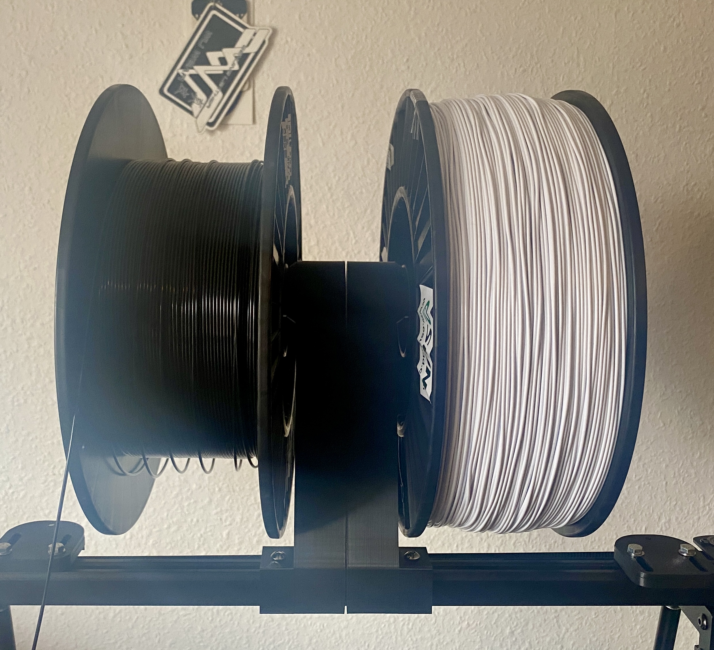 Simply Filament Spool Holder dual 3Kg 2Kg 1Kg Anycubic Kobra 2 Max by ...