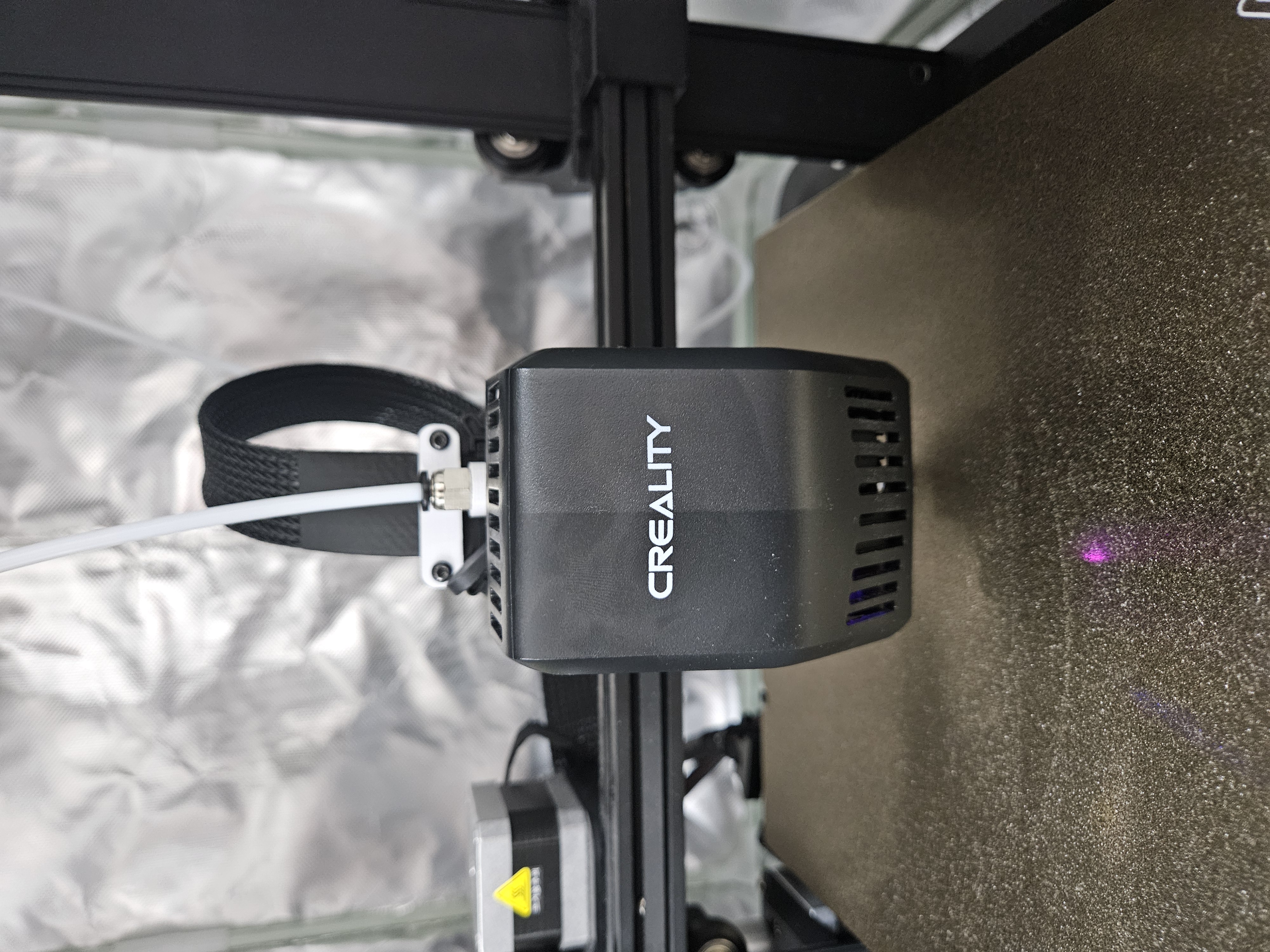 Ender3 V3 SE PTFE tube guide
