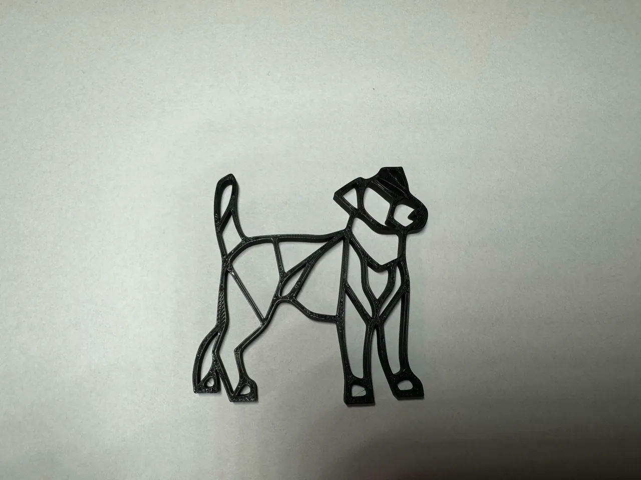 dog geometric by Moriel | Download free STL model | Printables.com