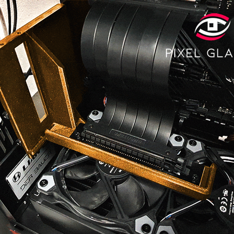 Watercooled GPU Vertical Bracket for Lian-Li O11DXL-X by pixelglance3d ...