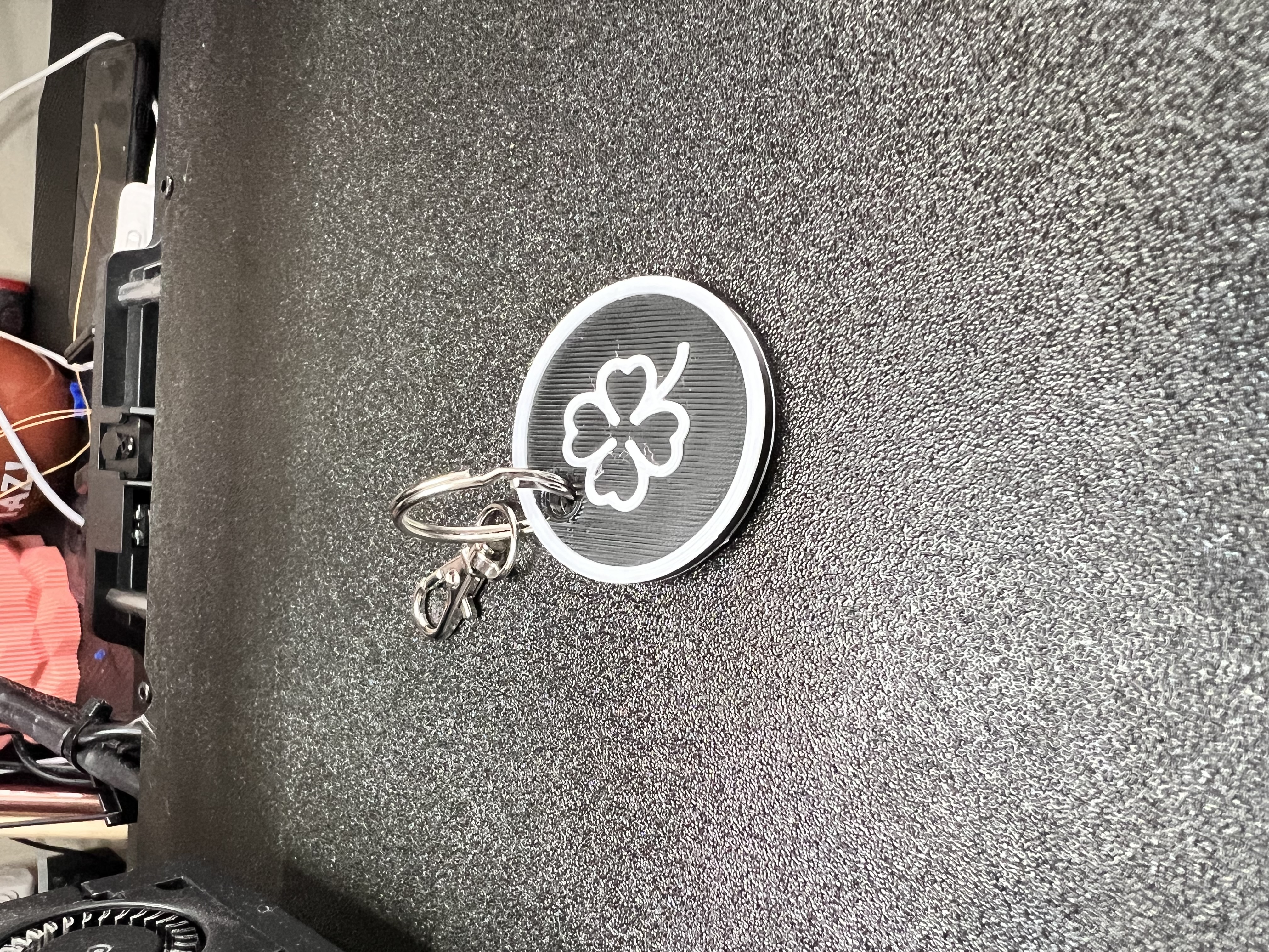 4 leaf clover key chain