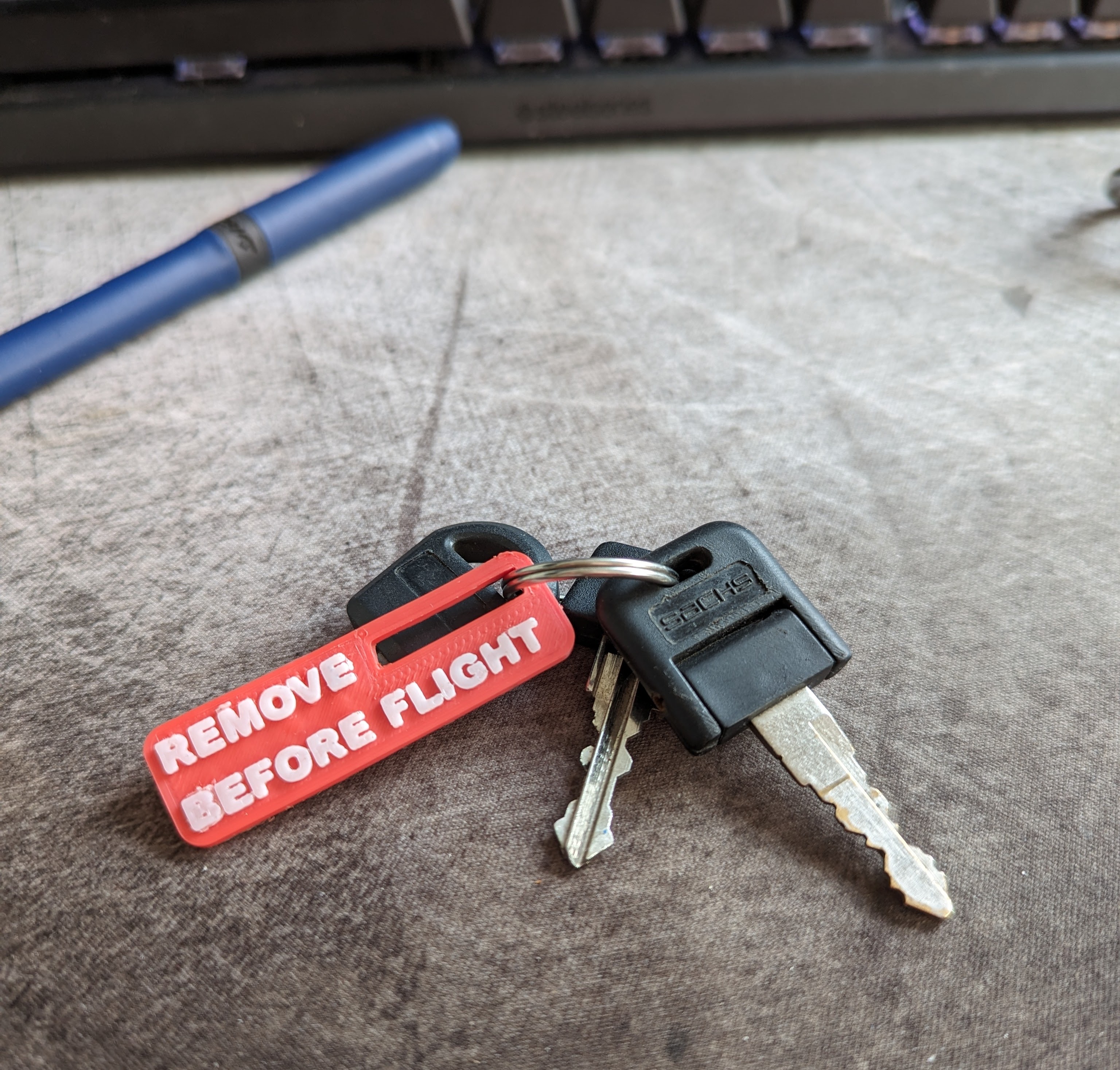 Remove Before Flight Tag