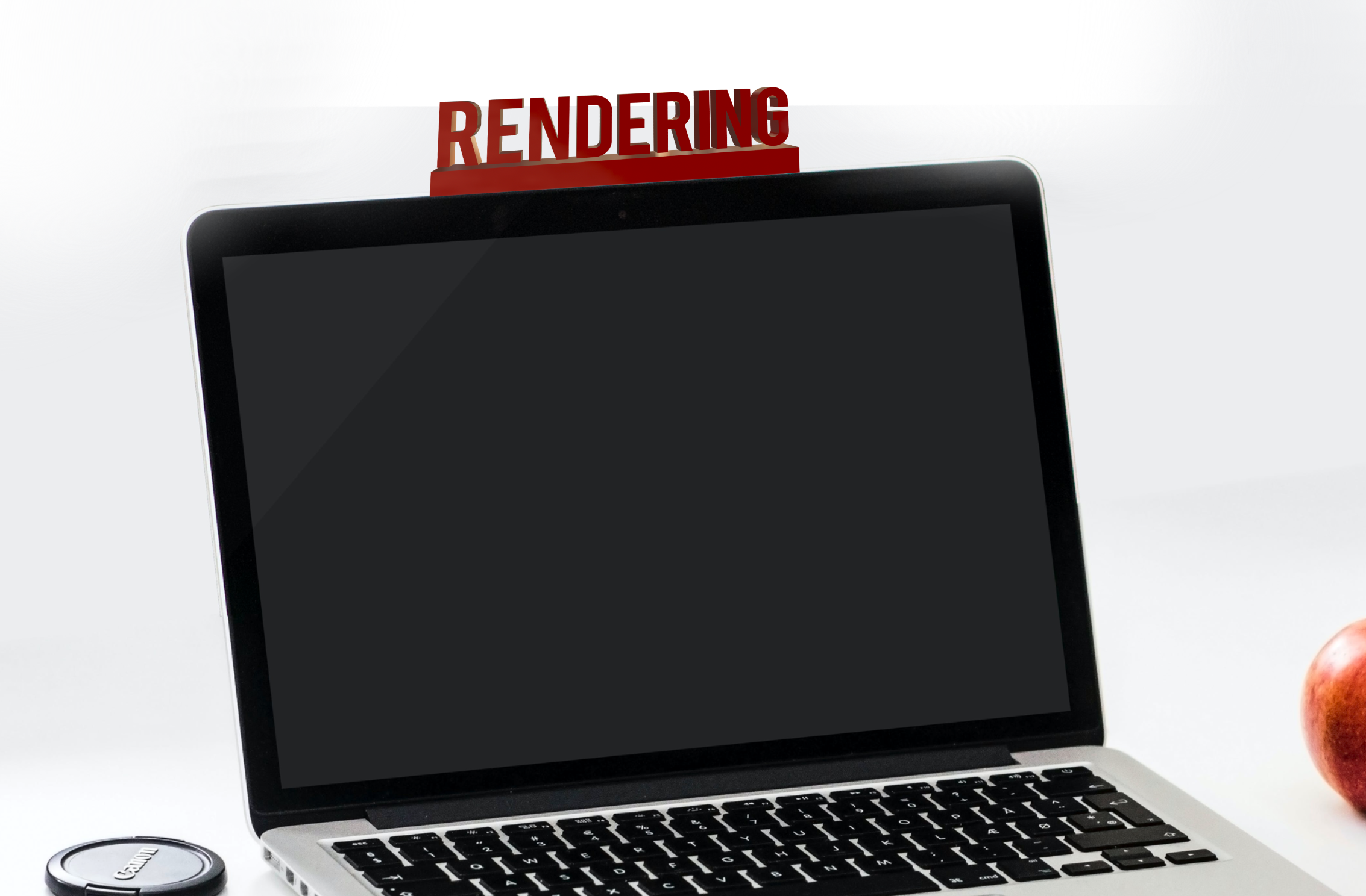 RENDERING sign