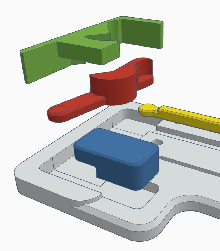 Expandable Steel Sheet Holder (MK & MINI) by Whity, Download free STL  model