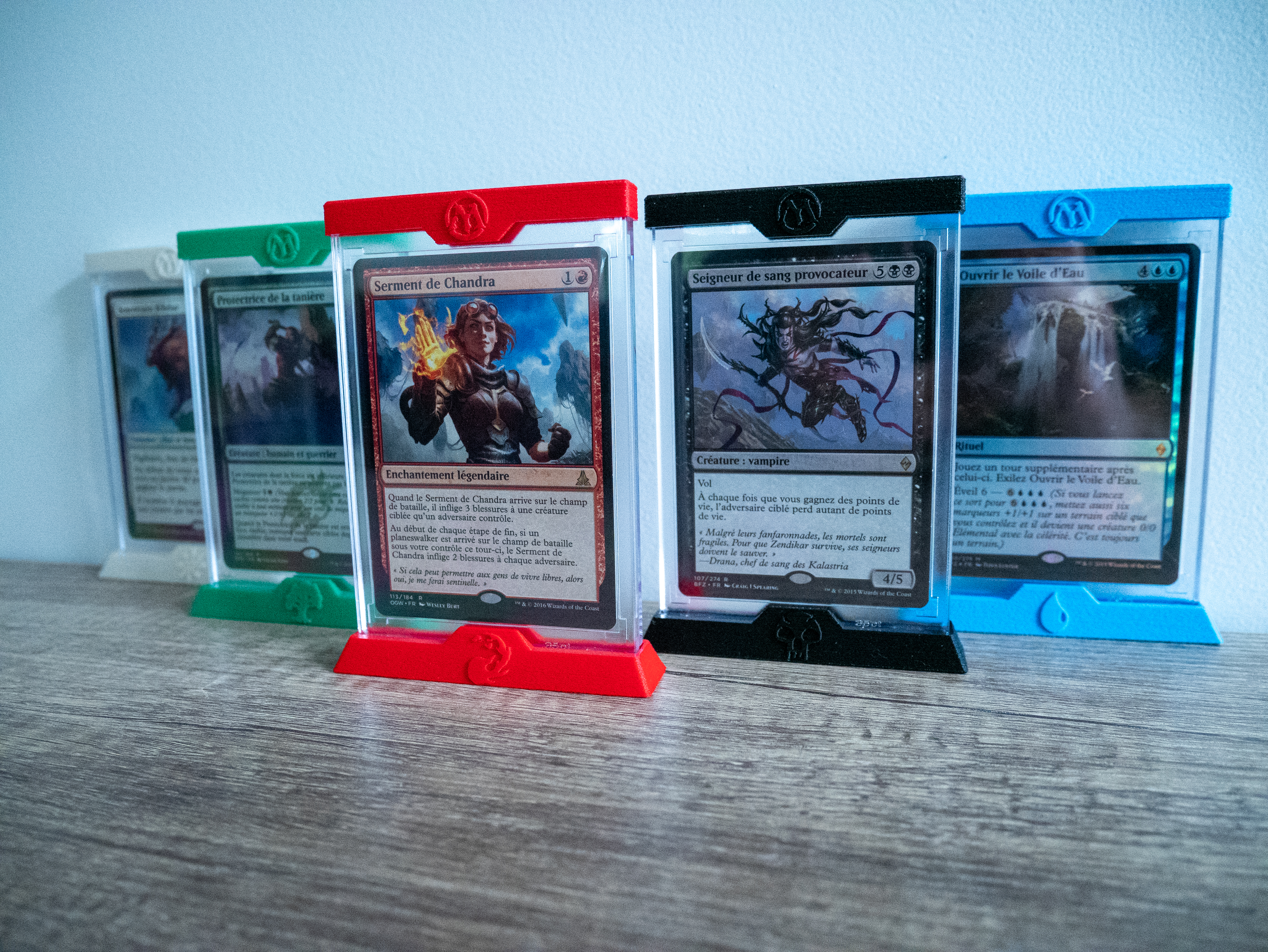 Magic The Gathering TCG cards display stand and cover