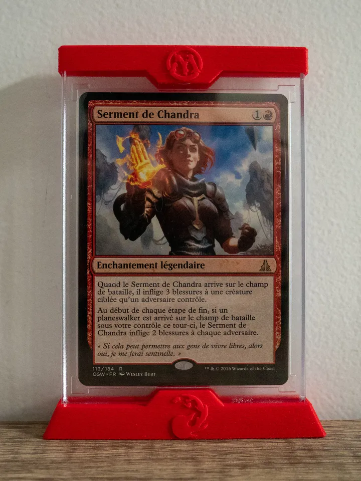 Magic The Gathering TCG cards display stand and cover by Its-my-right |  Download free STL model | Printables.com