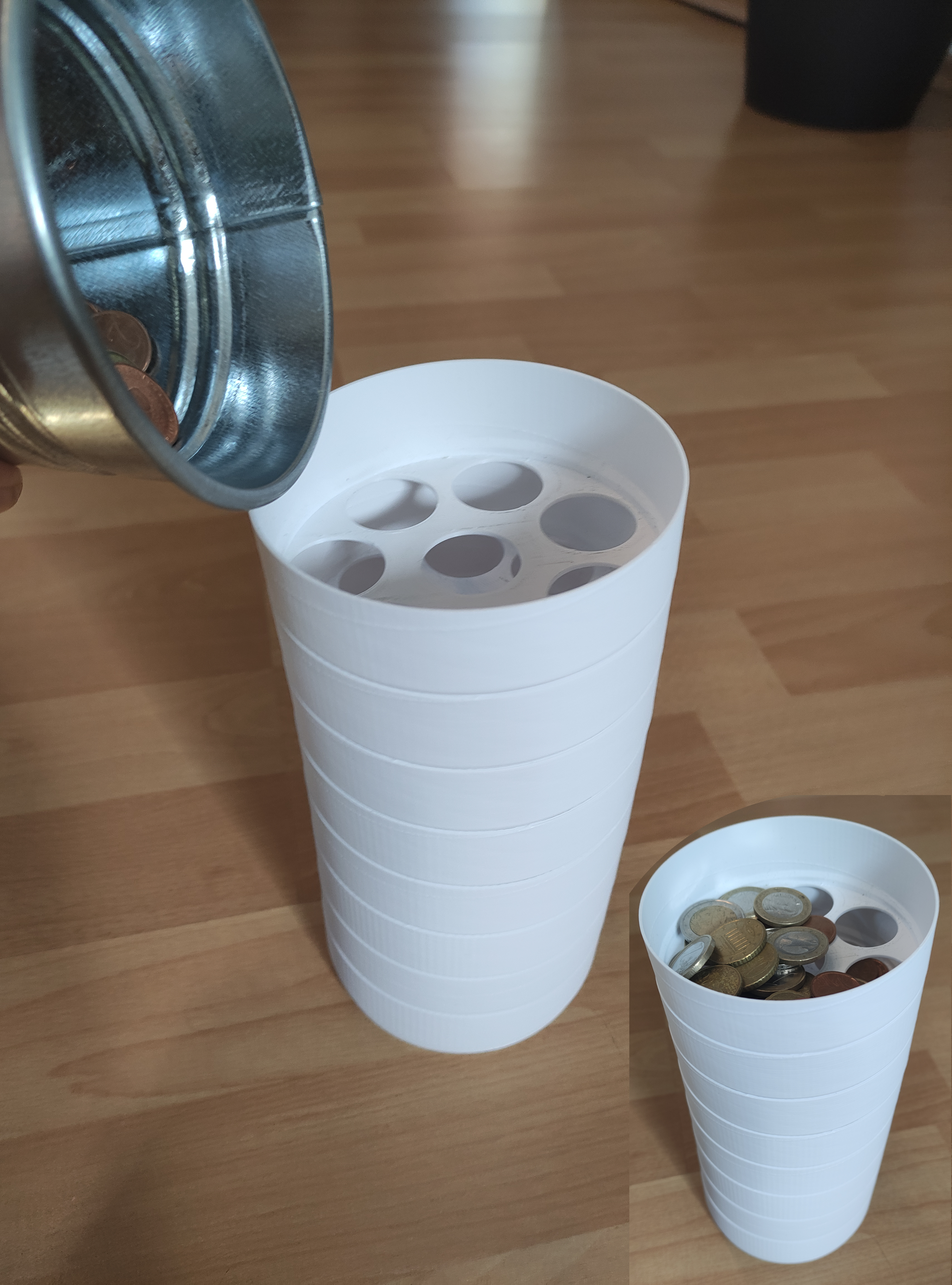 Euro coin sorter