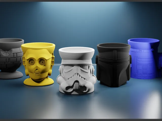 Star Wars Egg Cup Collection (Part 1)