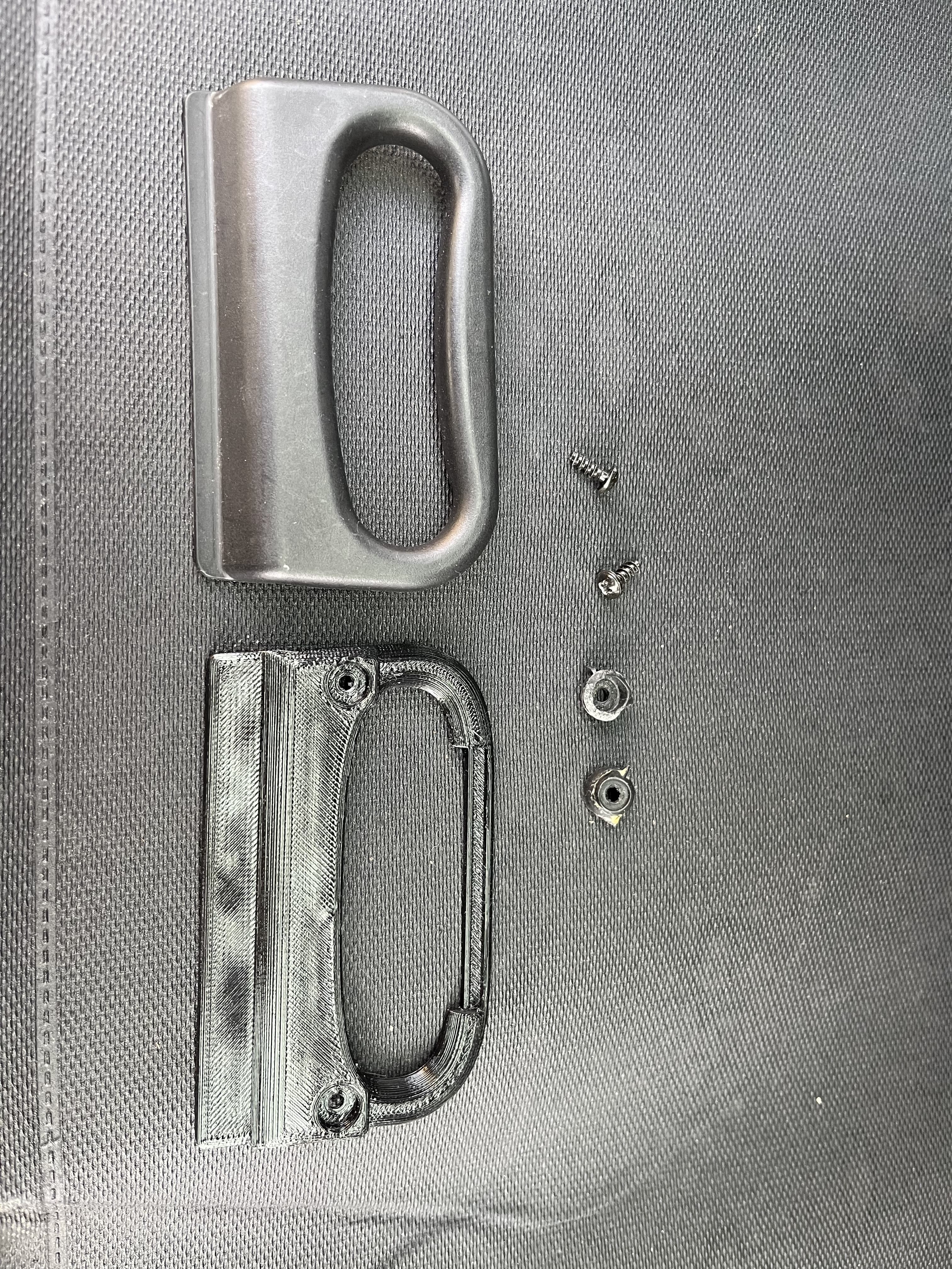 BMW 3 e46 trunk curtain handle bottom part