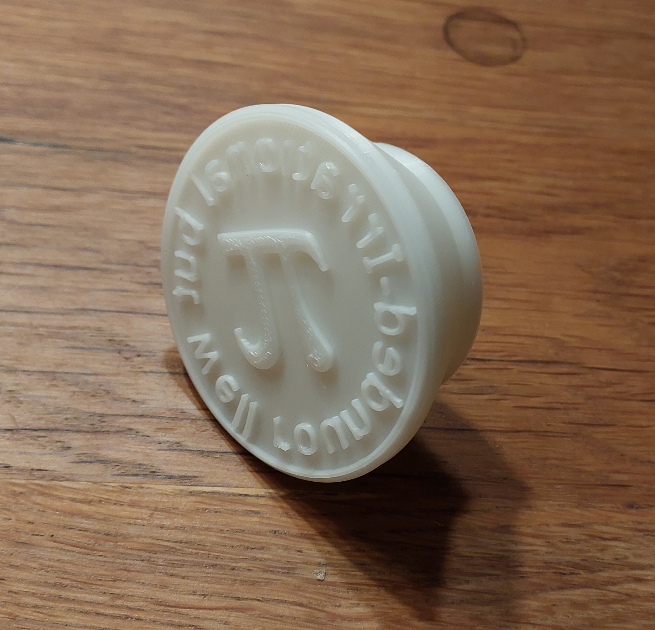 Cookie stamp Pi Keksstempel by Want_cookies Download free STL model