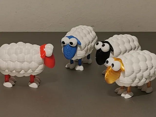 The sheep Designer Ed van der Heijden