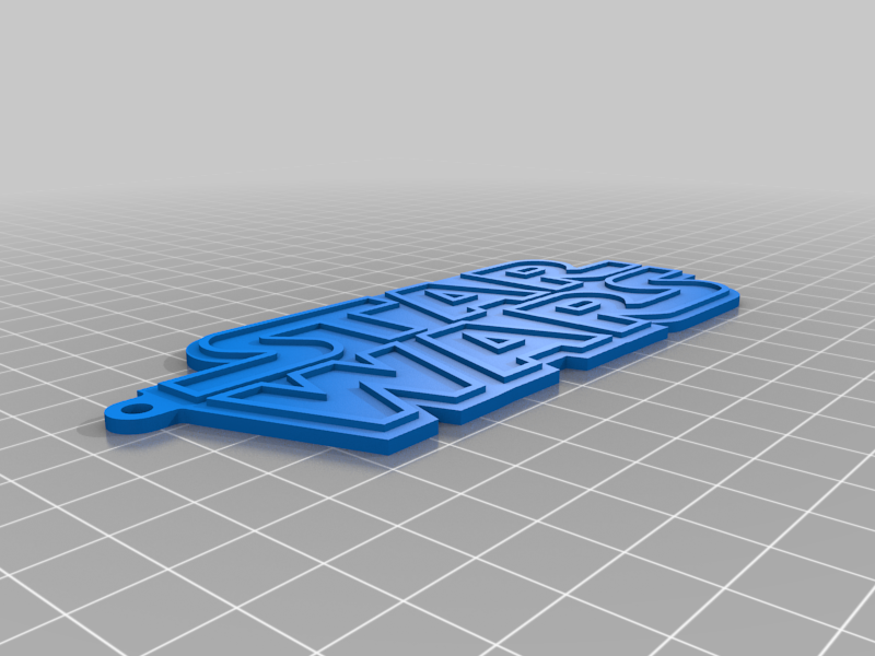 Miniatura 2 do modelo 3D STAR WARS keychain