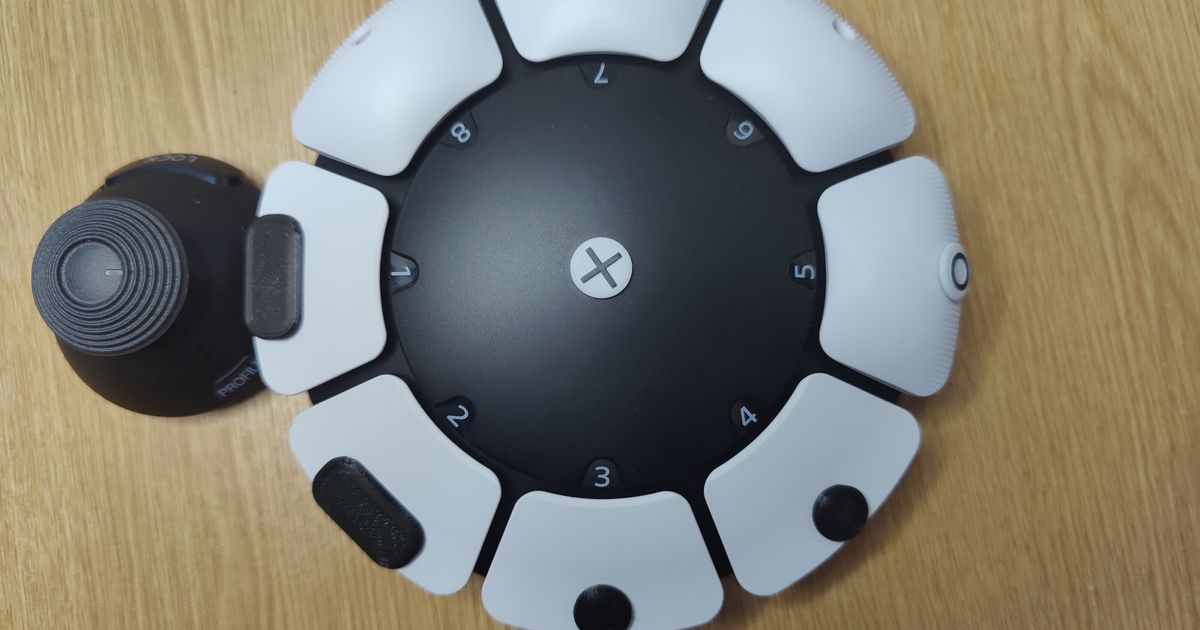 PS5 Access Controller Labels by Harakan | Download free STL model ...