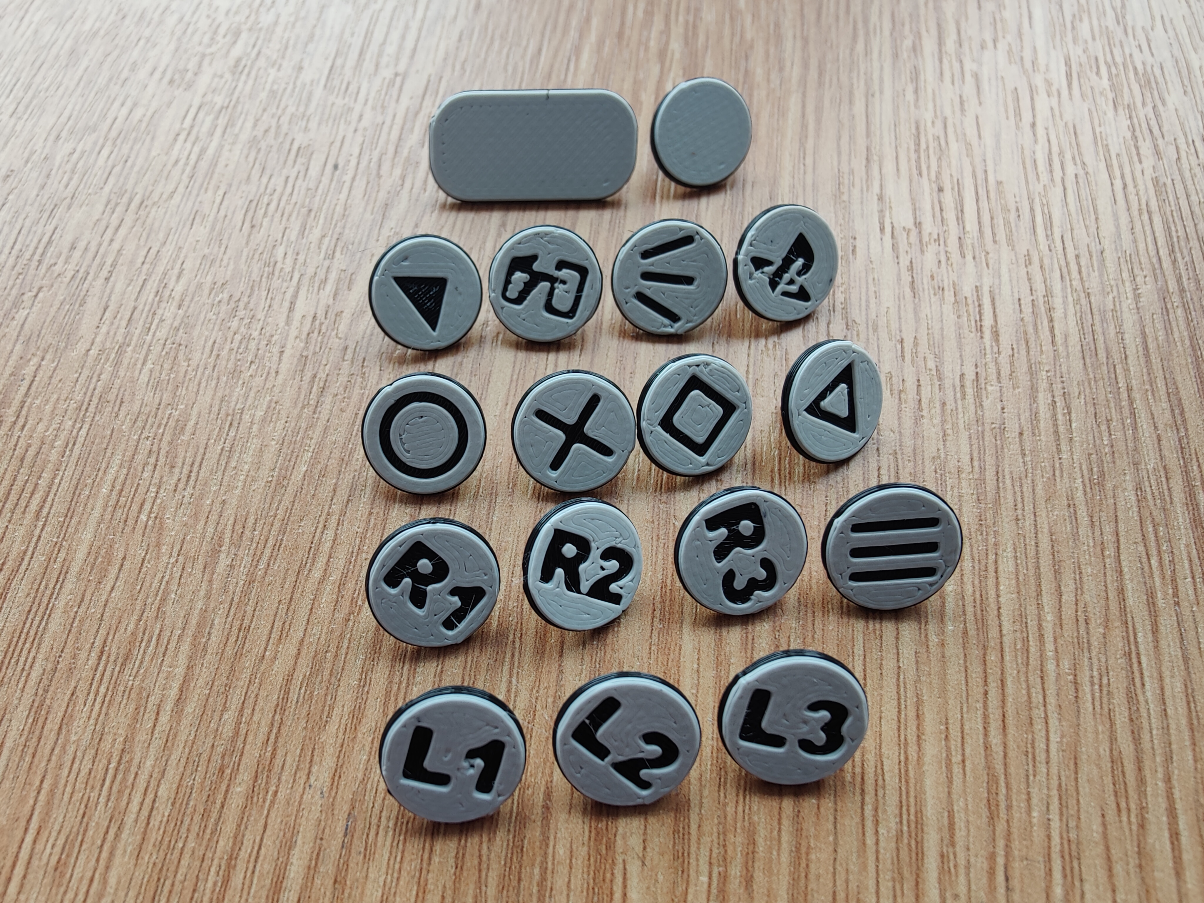 Miniatura 2 do modelo 3D PS5 Access Controller Labels