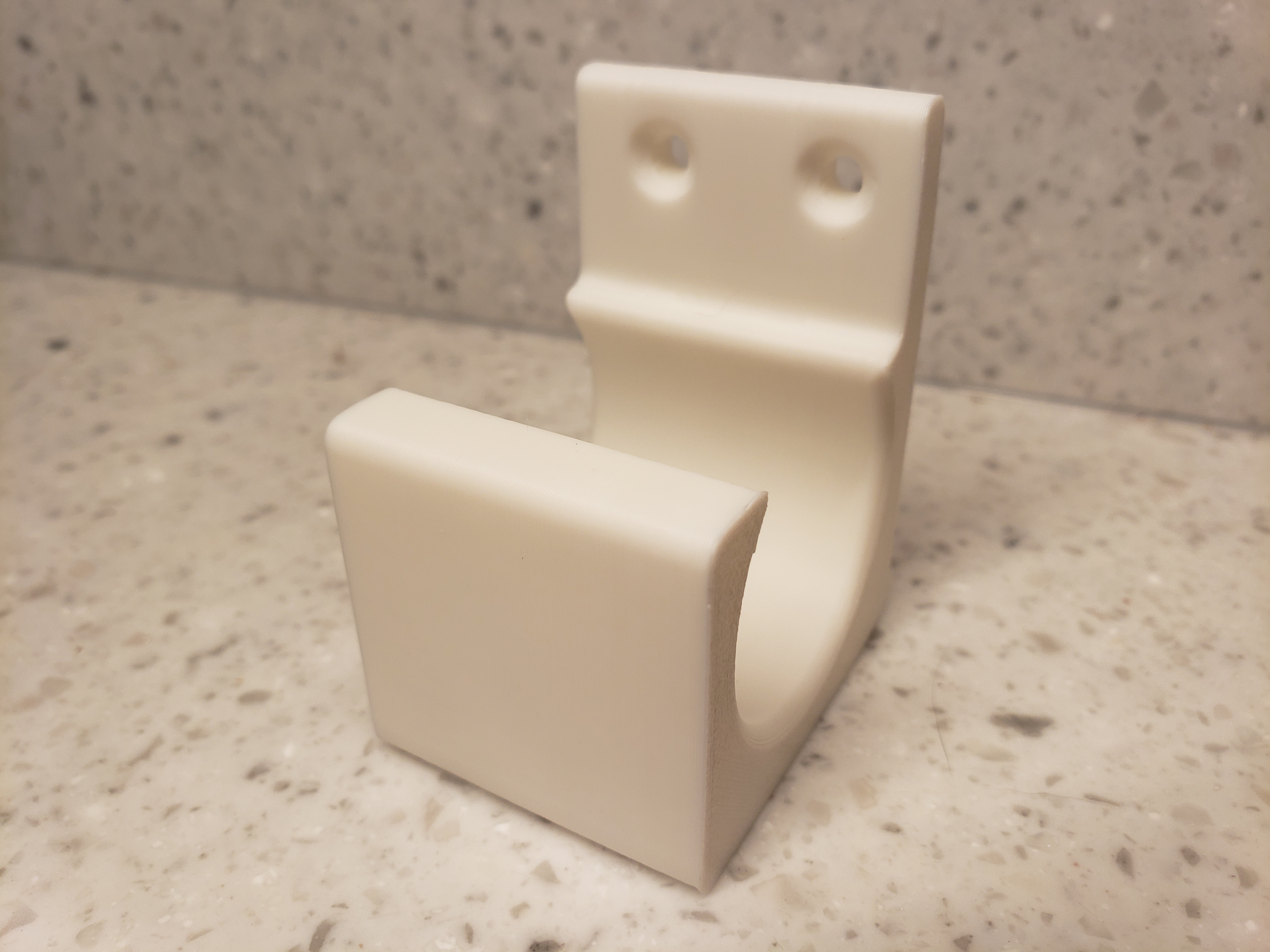Miniatura 3 do modelo 3D CPAP Hose Wall Mount Bracket
