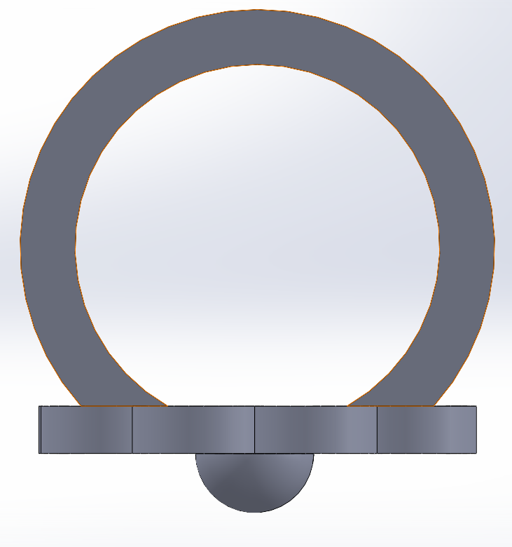 Miniatura 2 do modelo 3D flower ring