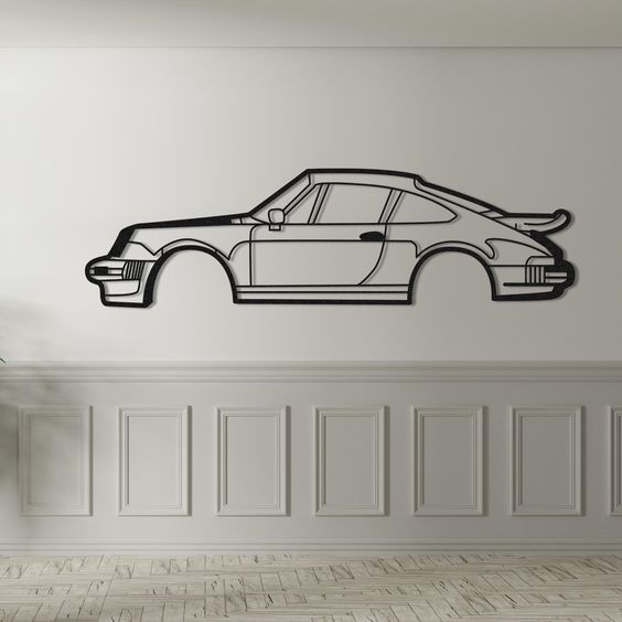 Porsche 911 wall