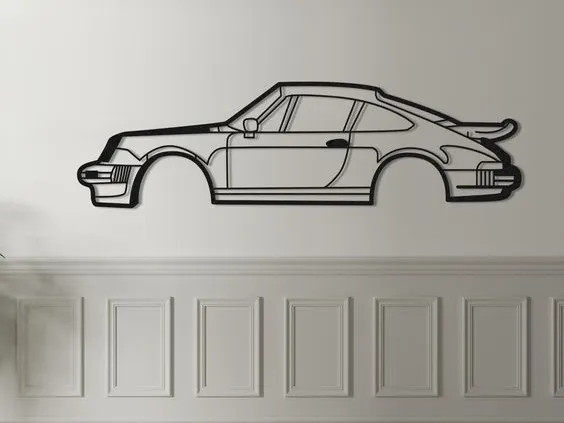 Porsche 911 wall
