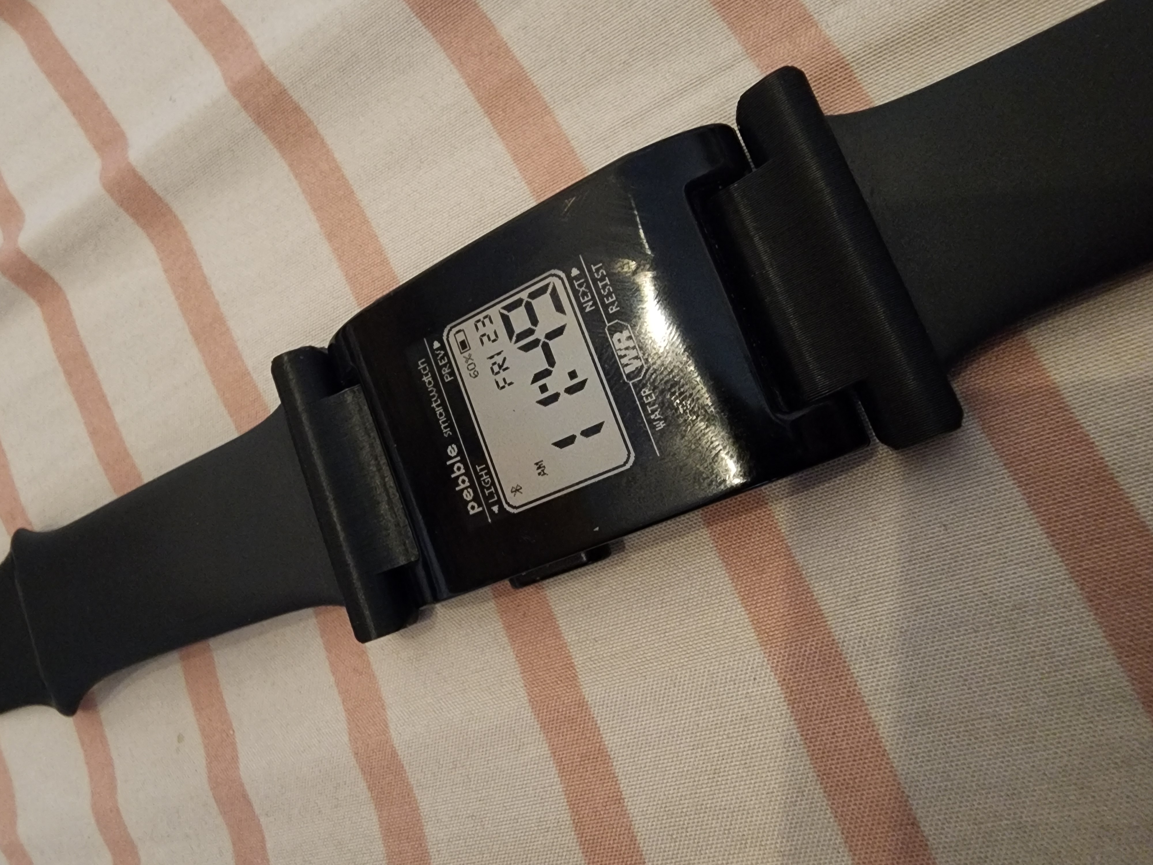 Pebble to Apple watch band adapater by Katiekat Download free