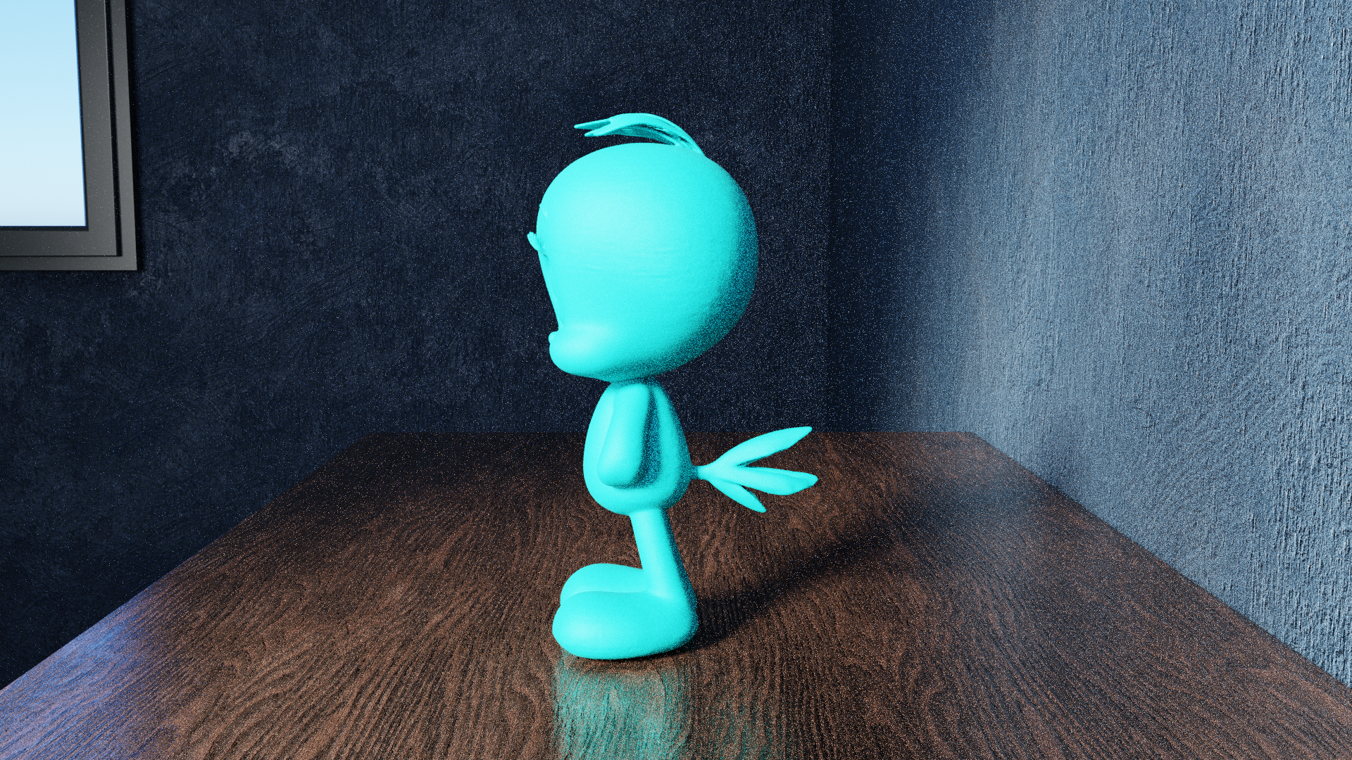 Miniatura 6 do modelo 3D Plush Tweety
