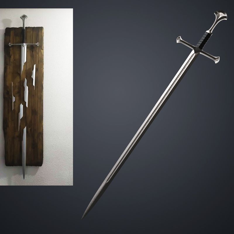 Narsil Sword The Lord of the Rings by 3Demon Download free STL