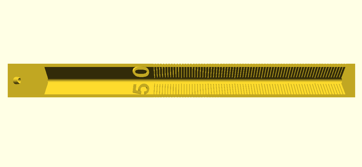 Extrusion Ruler Extrusion Ruler von Aa_Ron | Kostenloses STL-Modell herunterladen ...