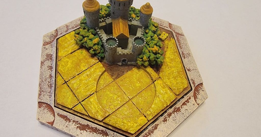 Grain tile for Settlers of Catan, Castle by Clint B | Download free STL ...