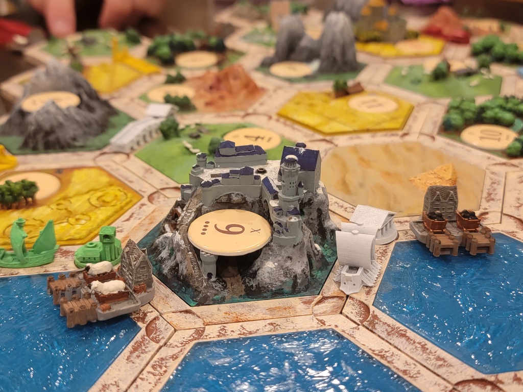 Catan port, 3 for 1 by Clint B | Download free STL model | Printables.com