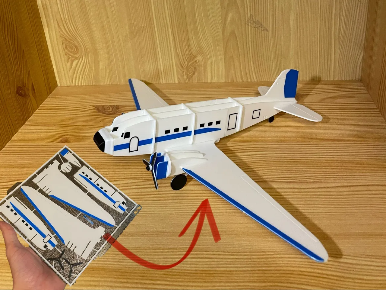 Douglas DC-3 Kit Card by Souky1122 | Download free STL model