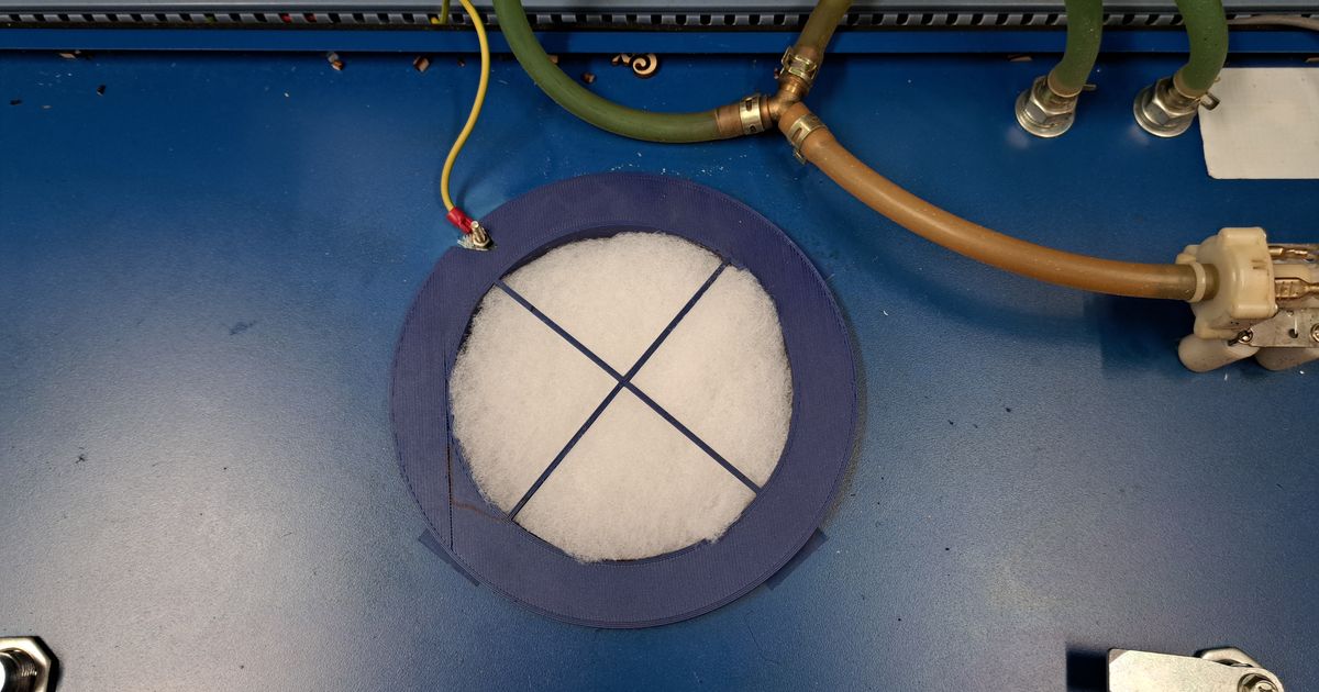 Exhaust prefilter for a laser cutter by Michael Download free STL