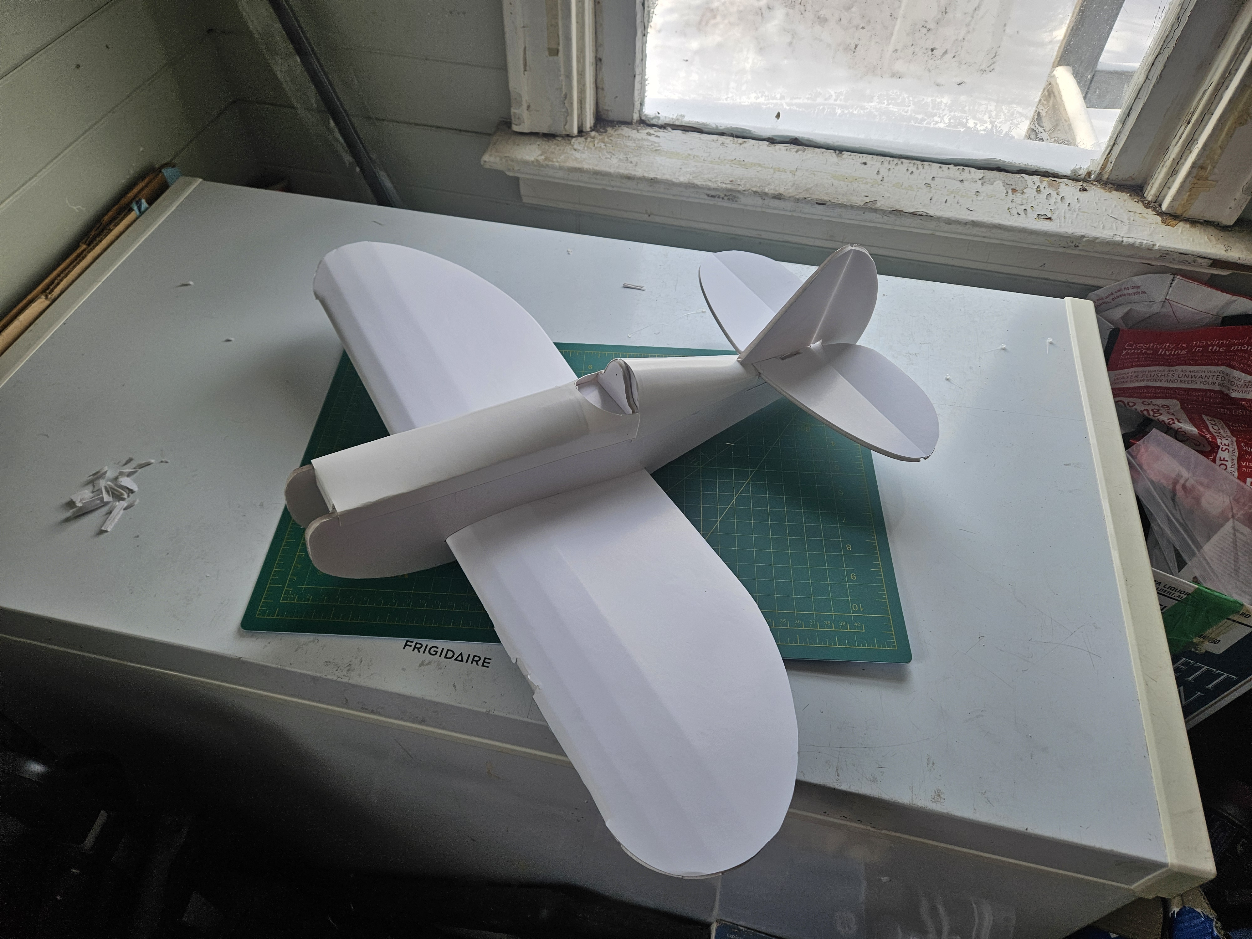 Flight Test Mini Sportster Firewall and control horn
