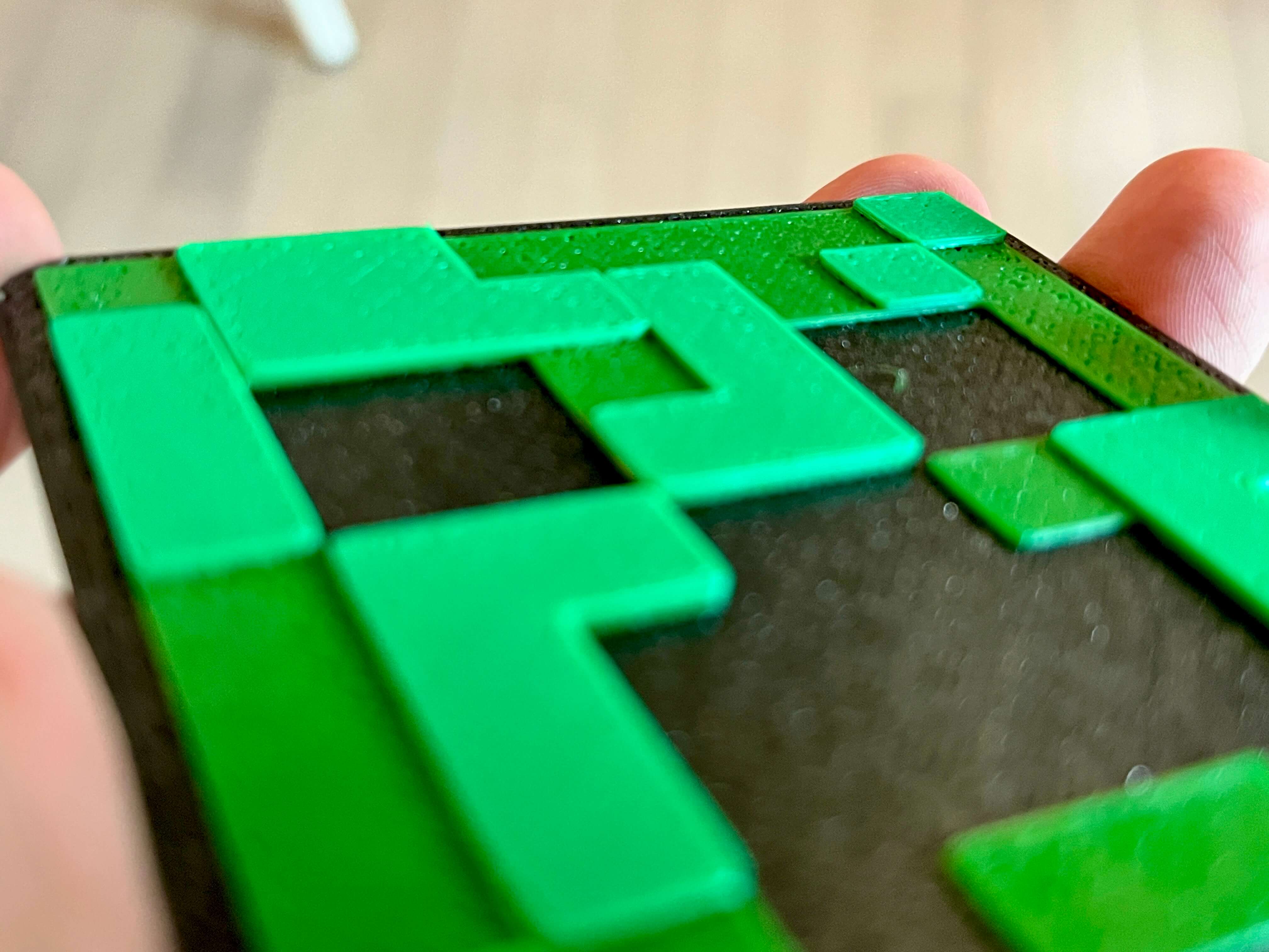 Miniatura 3 do modelo 3D Minecraft Creeper coaster