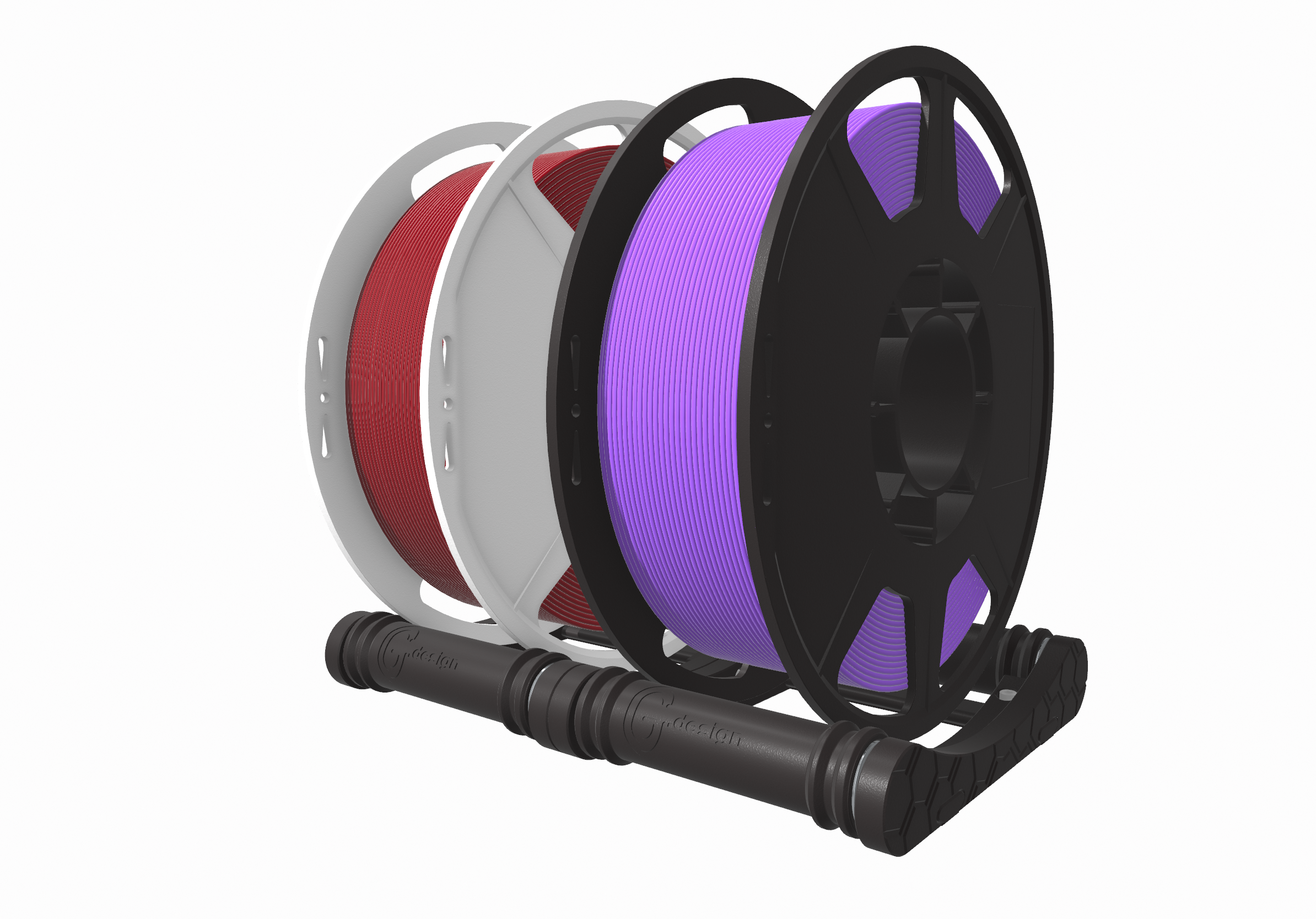 The Ultimate Spool Holder by G.design, Download free STL model