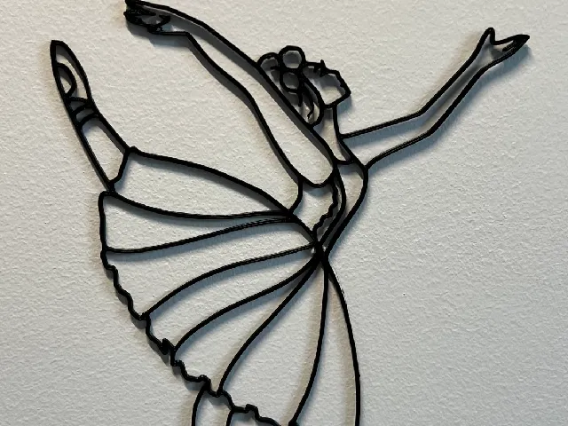 Ballerina Wall Art