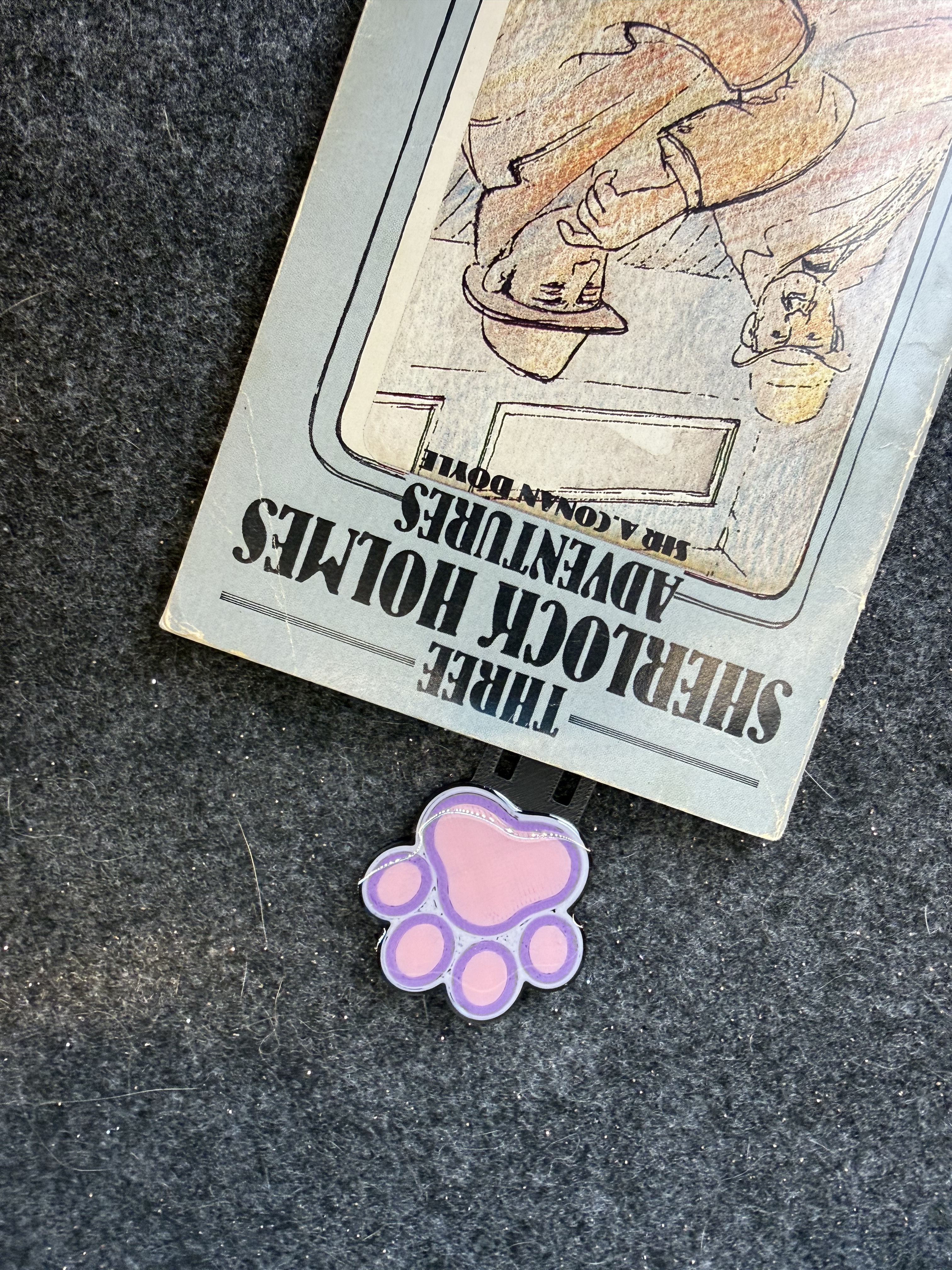 bookmark footprint Cat — miniatura 4