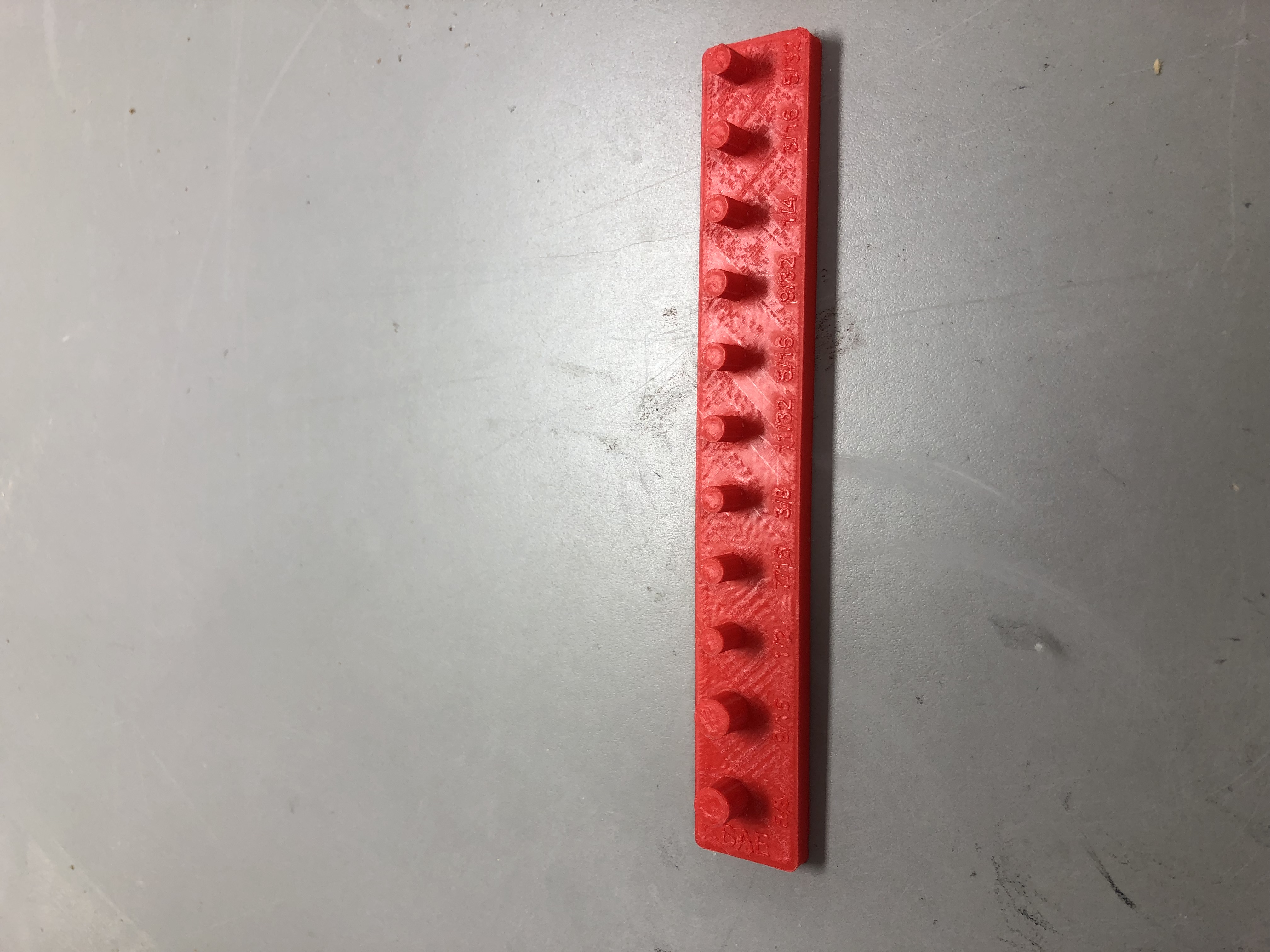 Miniatura 3 do modelo 3D SAE Socket Holder