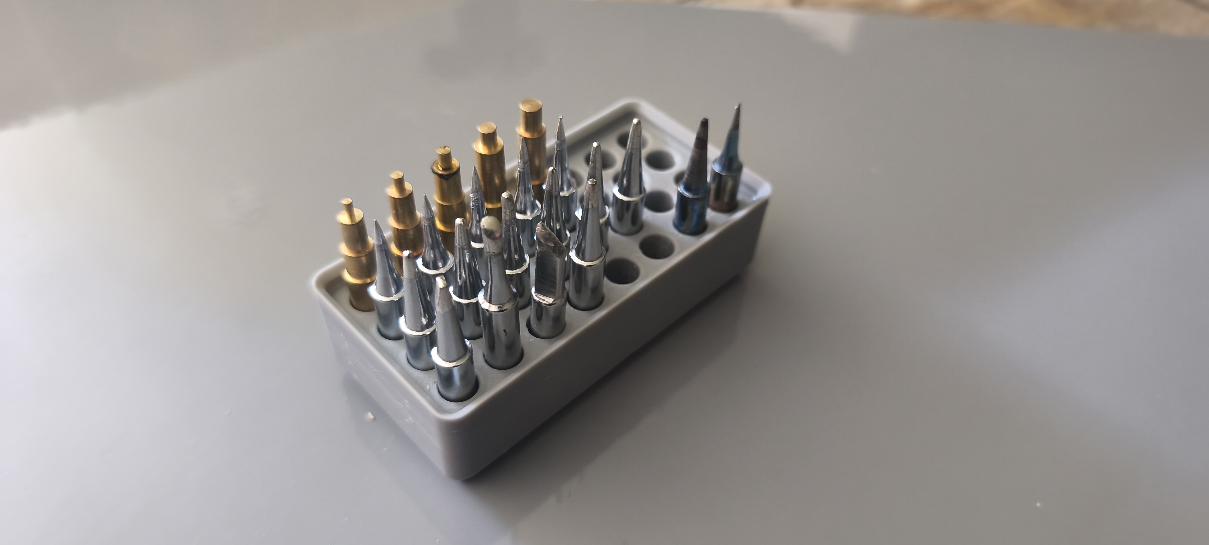 Gridfinity Soldering Tips Holder