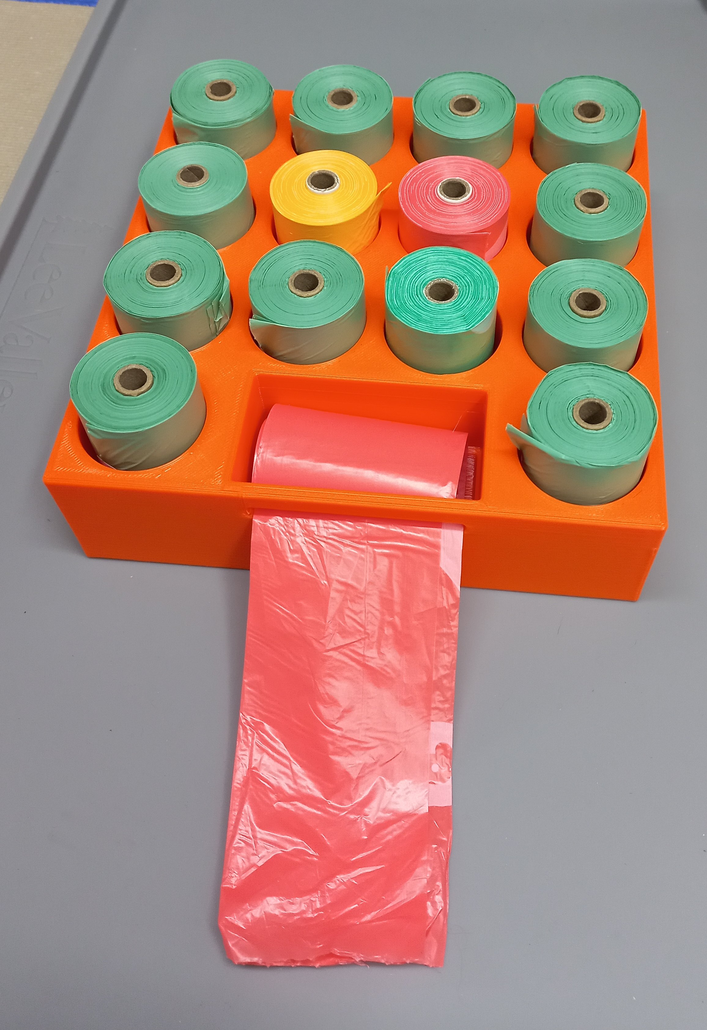 Pet Waste Bag Storage Tray